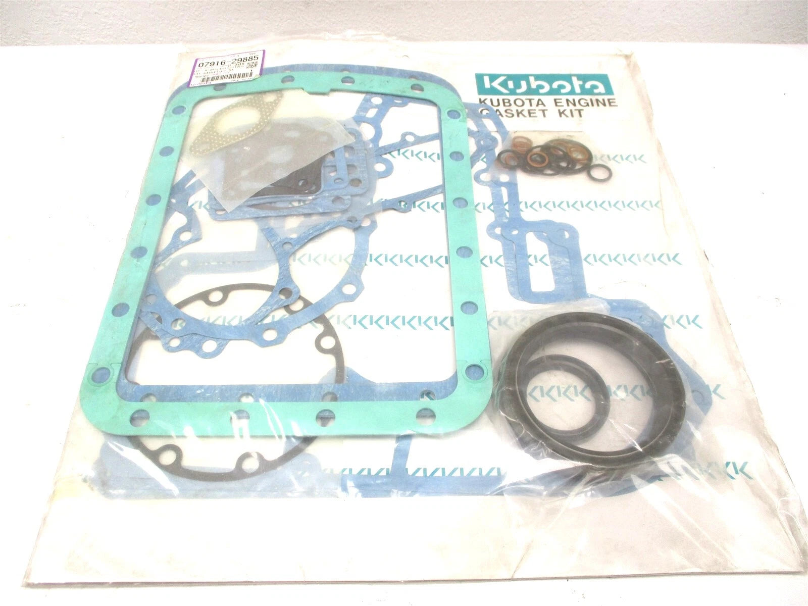 Genuine Kubota Lower Gasket Kit D1100 07916-29880