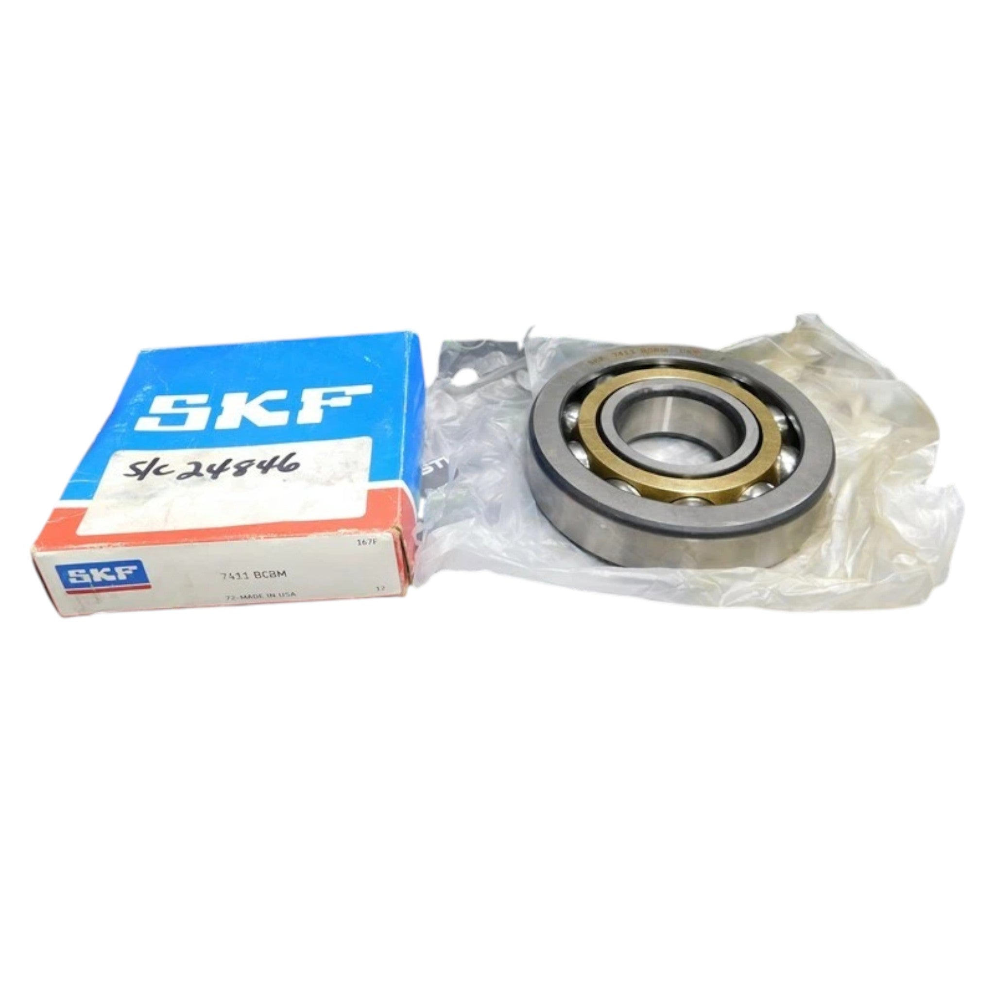 7411 BCBM Genuine SKF Angular Contact Bearing