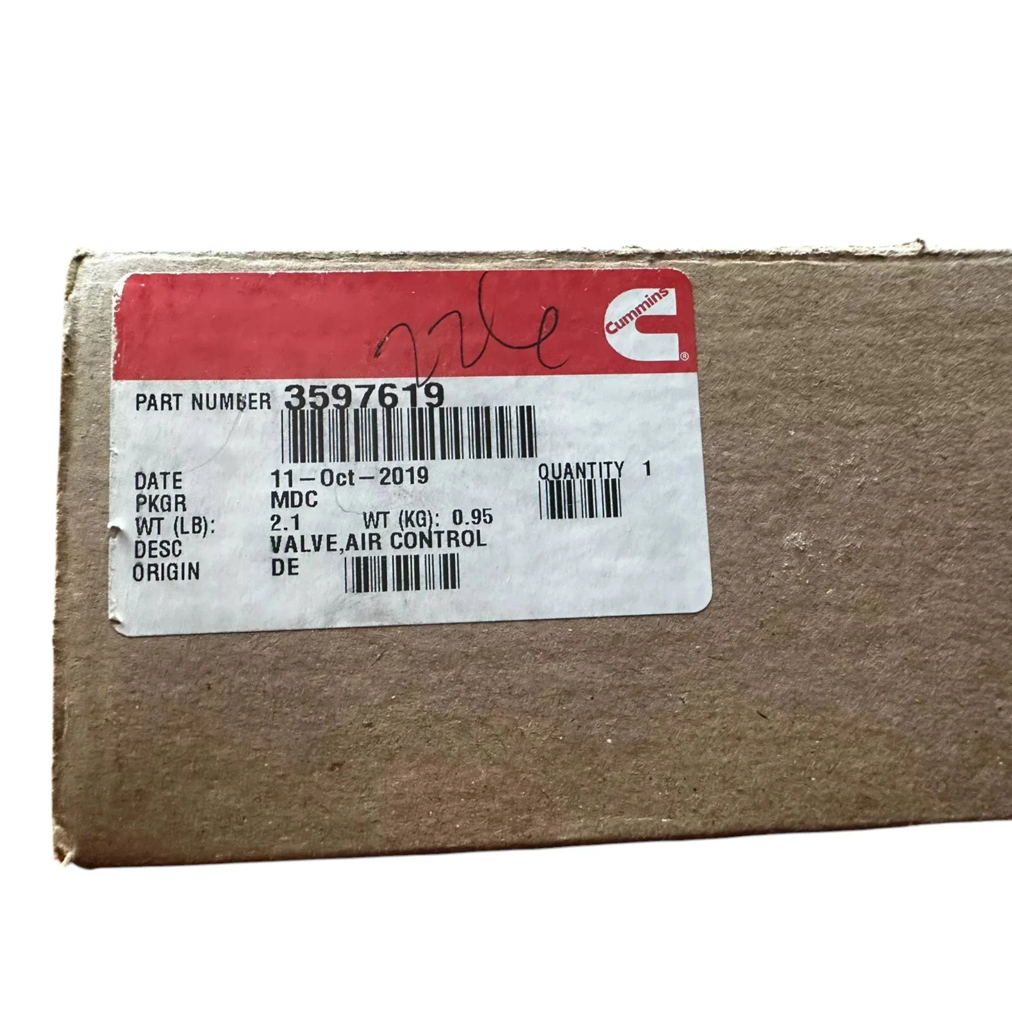 3594409 Genuine Cummins Air Control Valve