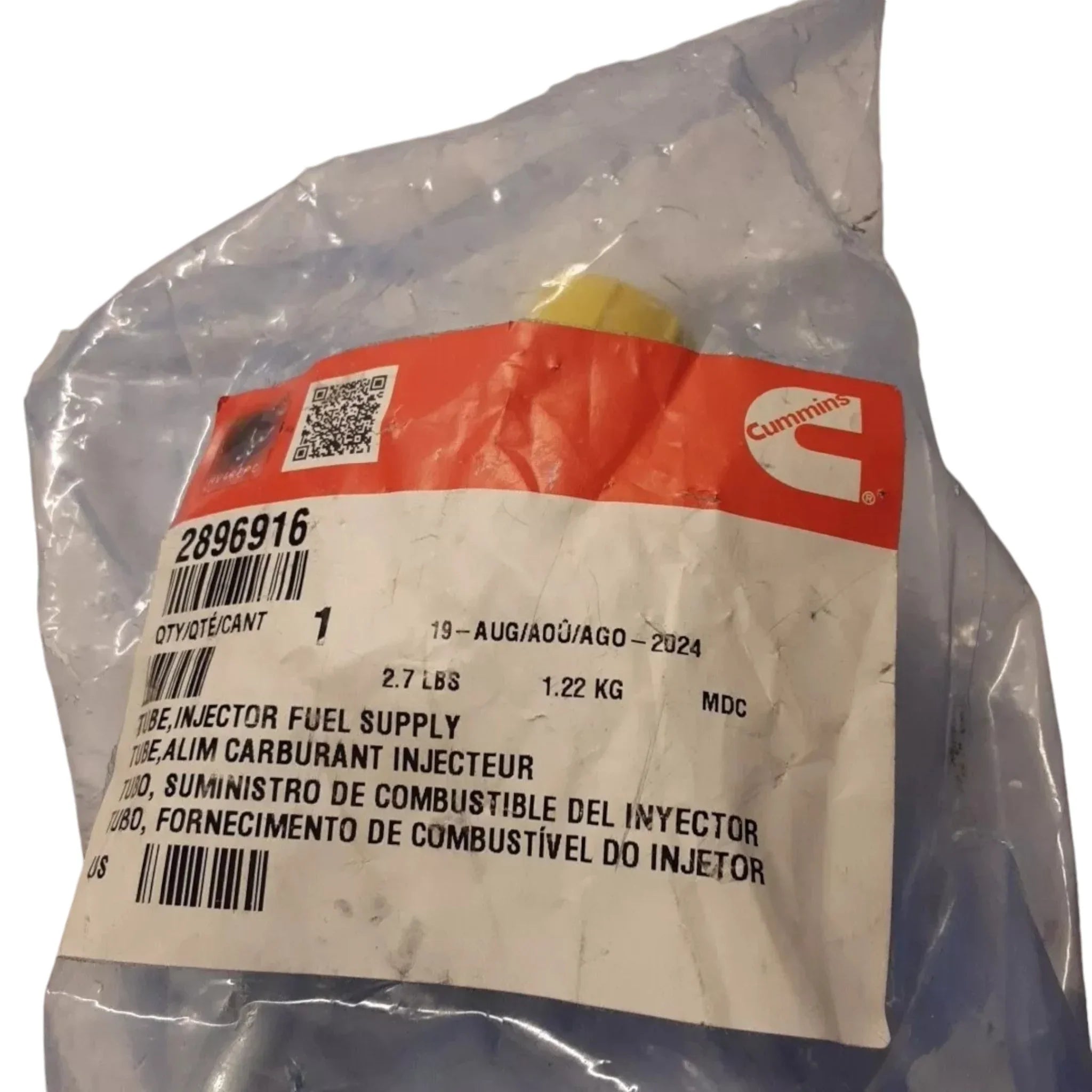 4927203 Genuine Cummins Injector Fuel Supply Tube