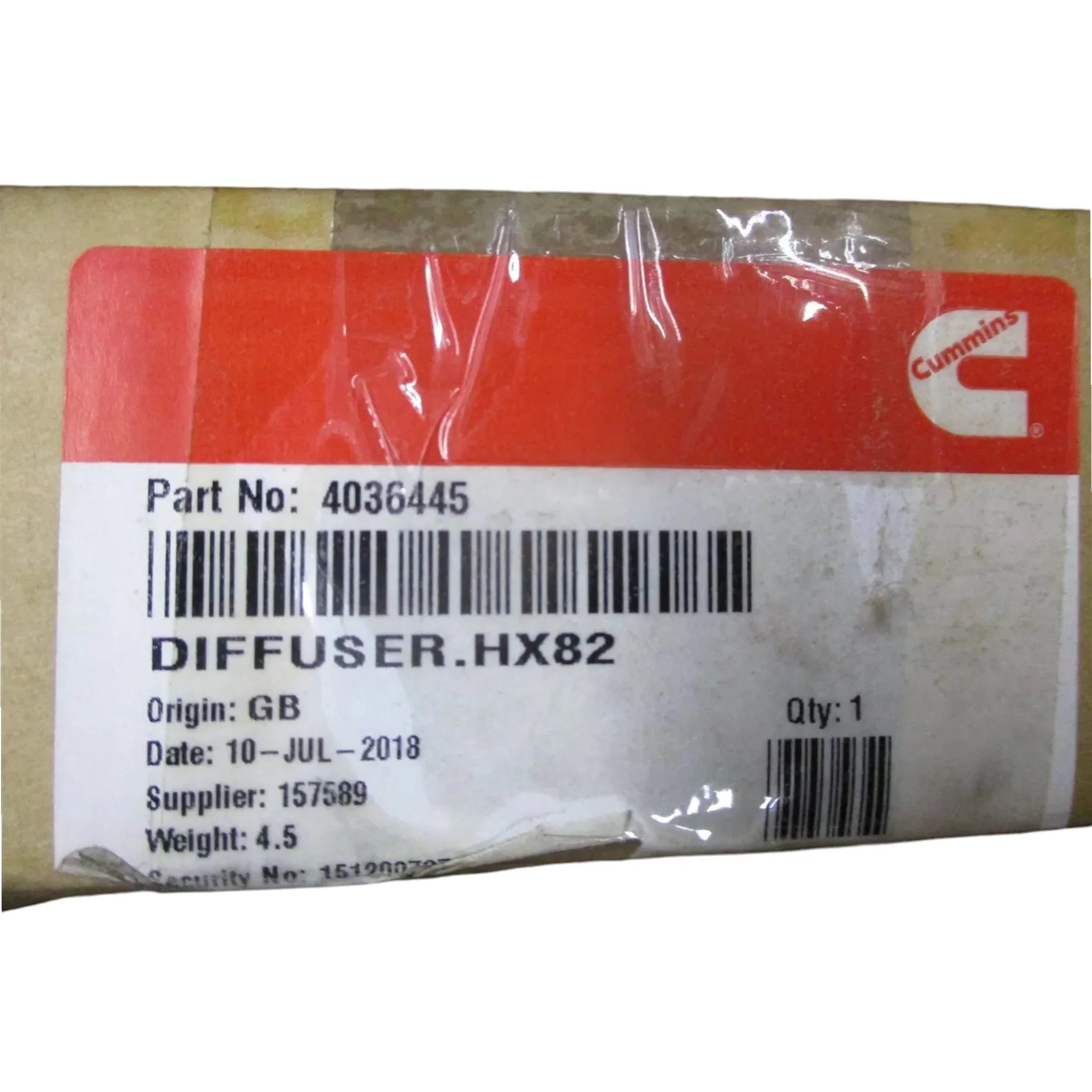 3532593 Genuine Cummins Turbocharger Diffuser