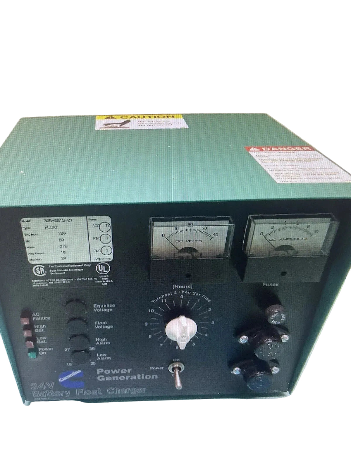 0179-3341-01 Genuine Cummins Battery Charger Installation