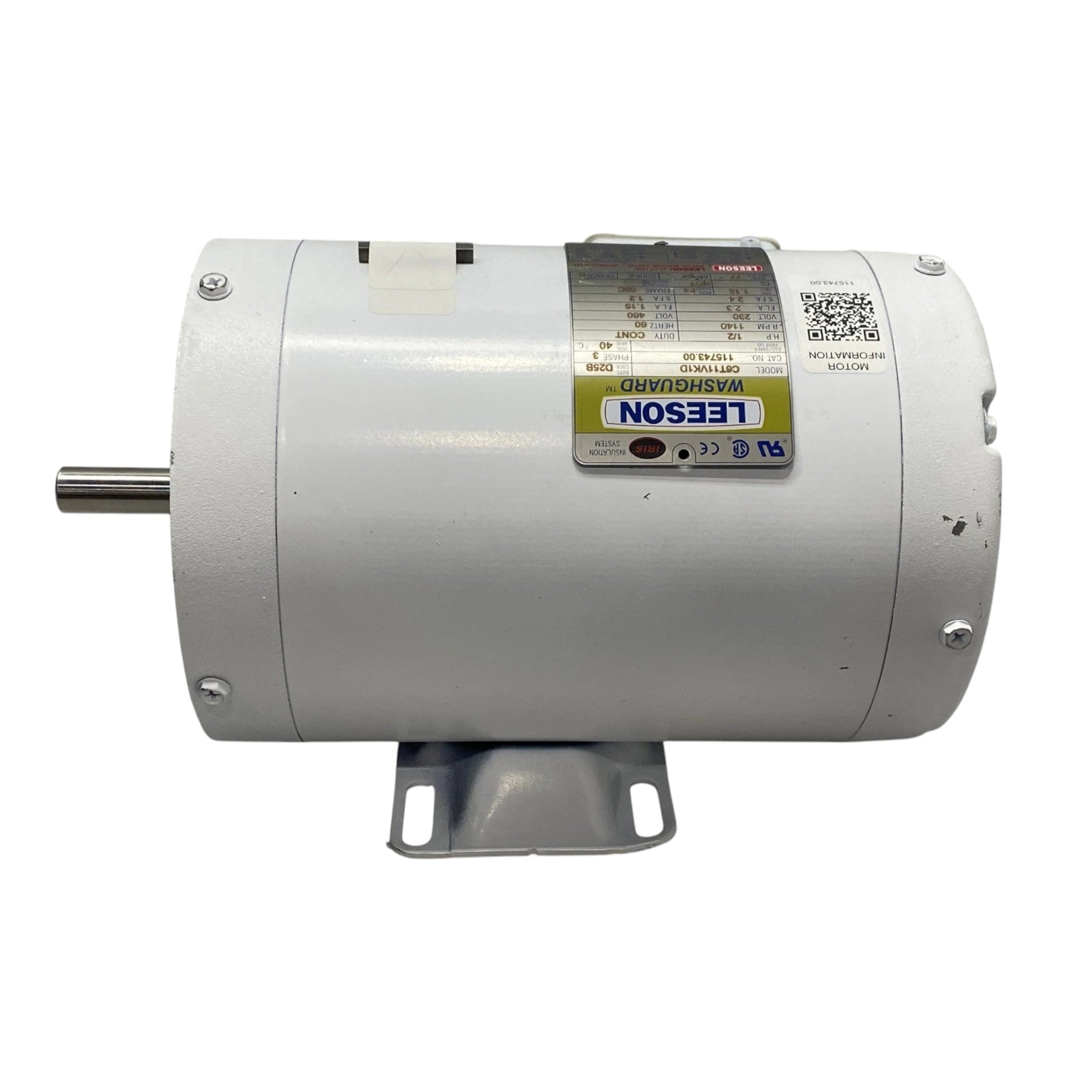 115743.00 Leeson General Purpose Washdown Duty Motor