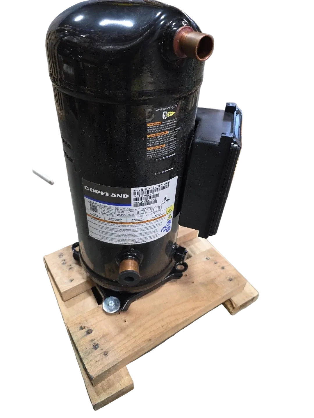 ZR190KCETED950 Genuine Copeland Scroll Compressor