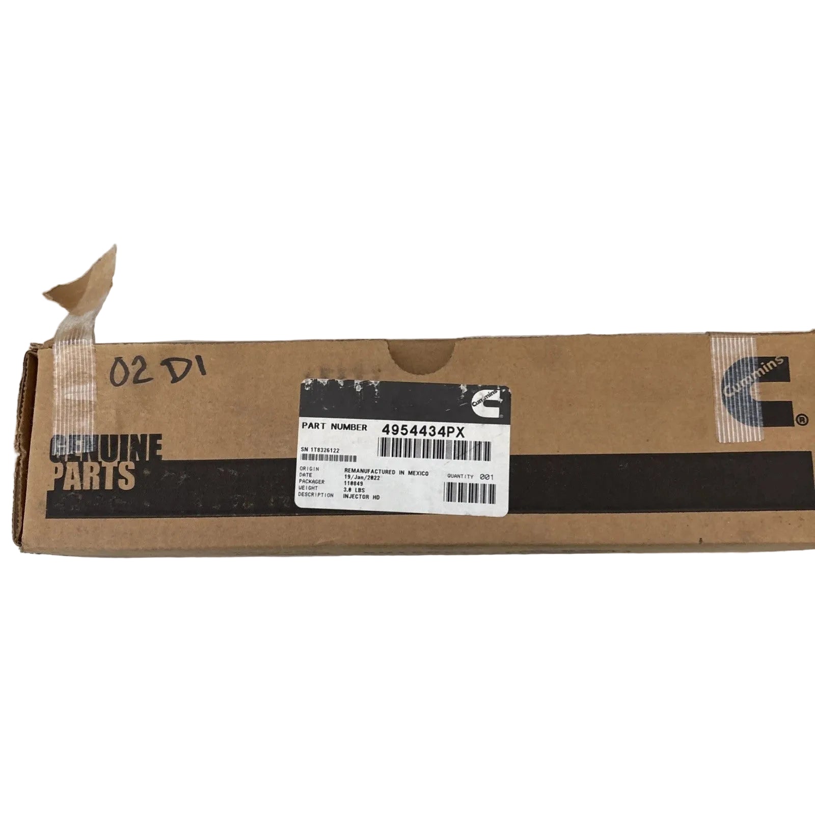 4954434PX Genuine Cummins Fuel Injector