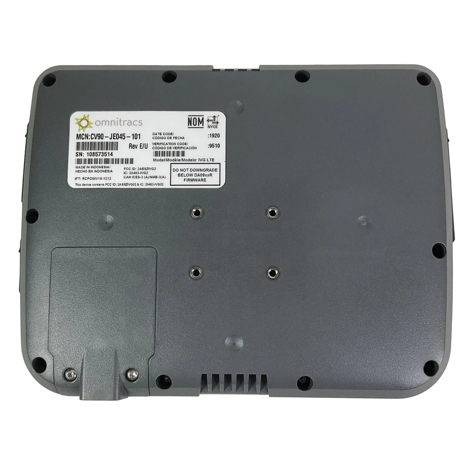 CV90-JE045-101 Genuine Omnitracs Intelligent Vehicle Gateway Electronic Logging Device 1