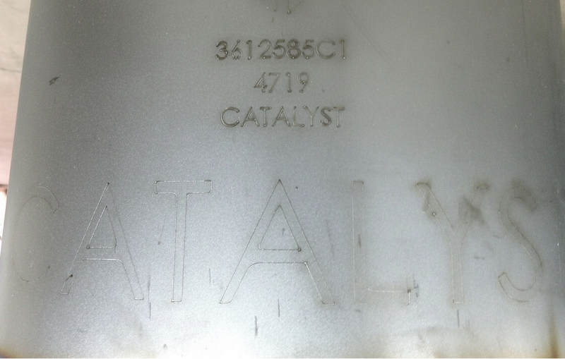 3612585C1 Genuine International Muffler Converter
