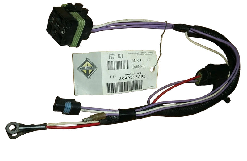 2040716C91 Genuine International Surge Tank Jumper Wiring Harness