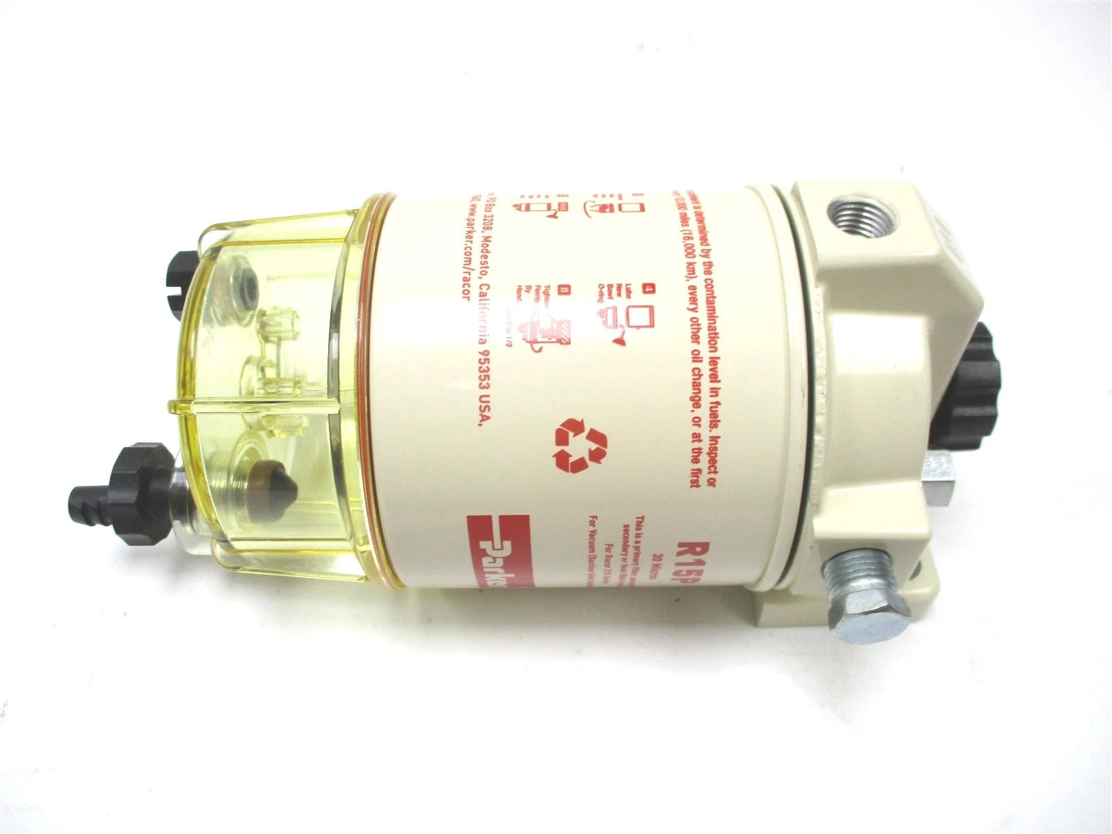 Genuine Racor Fuel Water Separator 30 Micron 200 Series 15 GPH