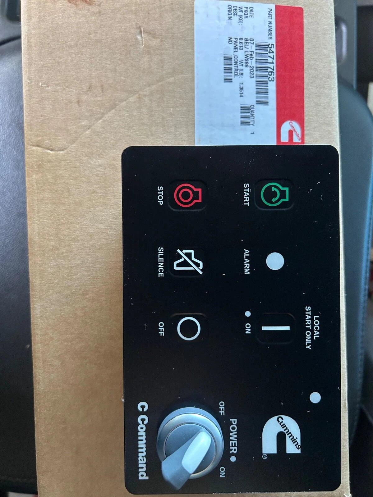 5471763 Genuine Cummins Control Panel