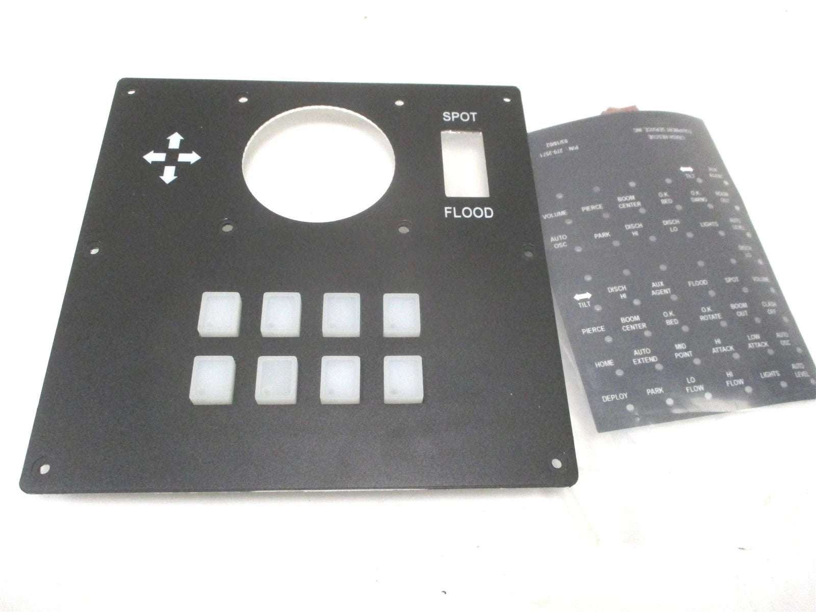 New McNeilus Joystick Nozzle Panel