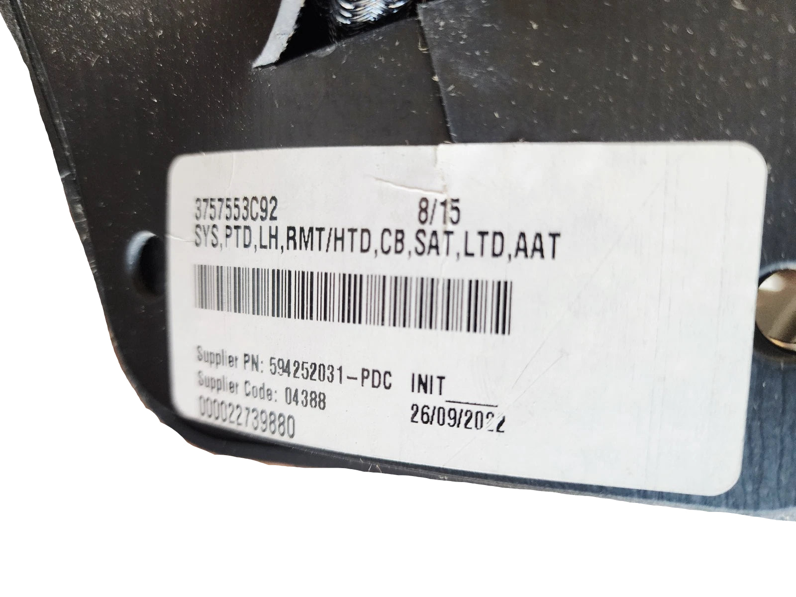 3757553C92 Genuine International Left-Hand Heated Power Mirror Assembly