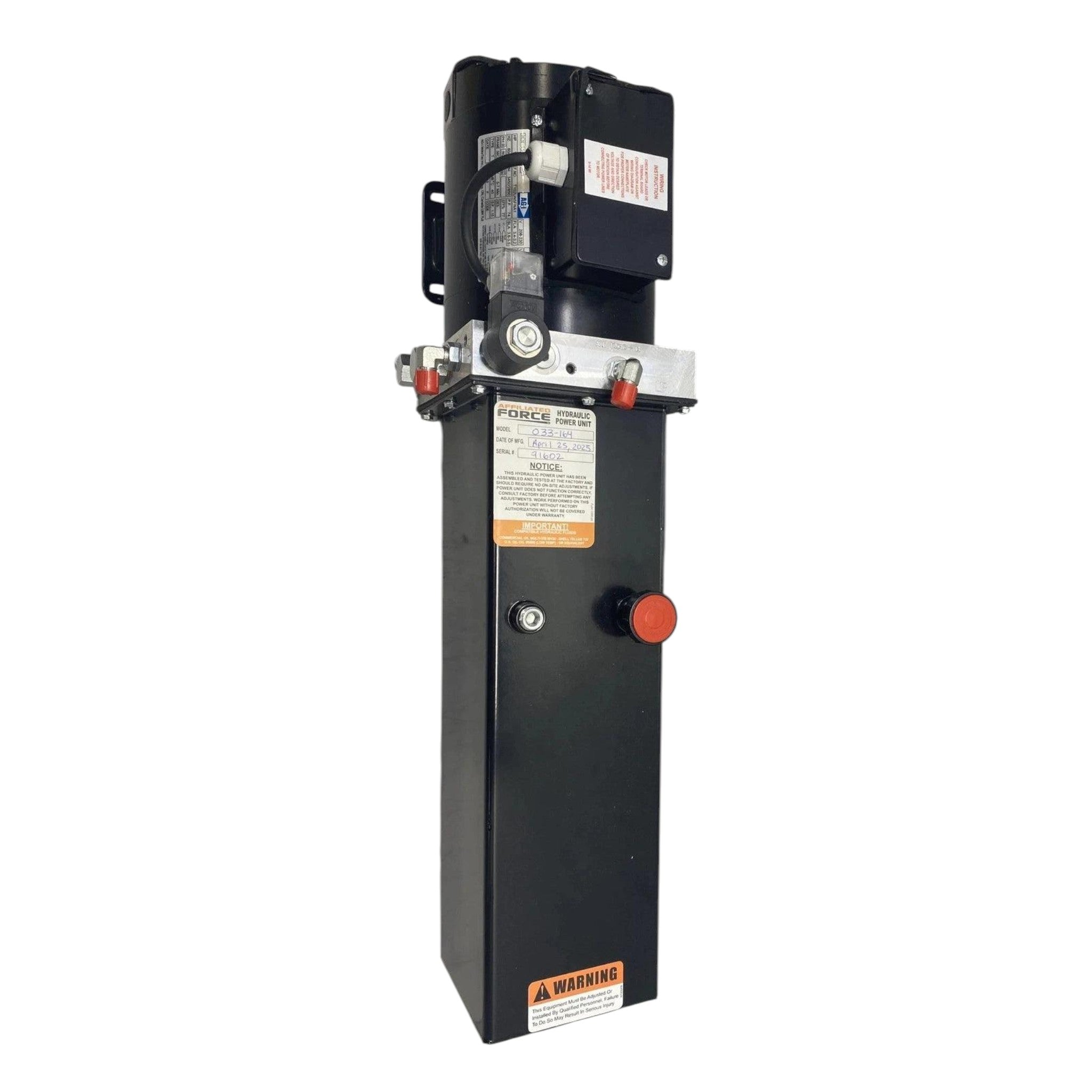 033164 Affiliated Force Hydraulic Power Unit