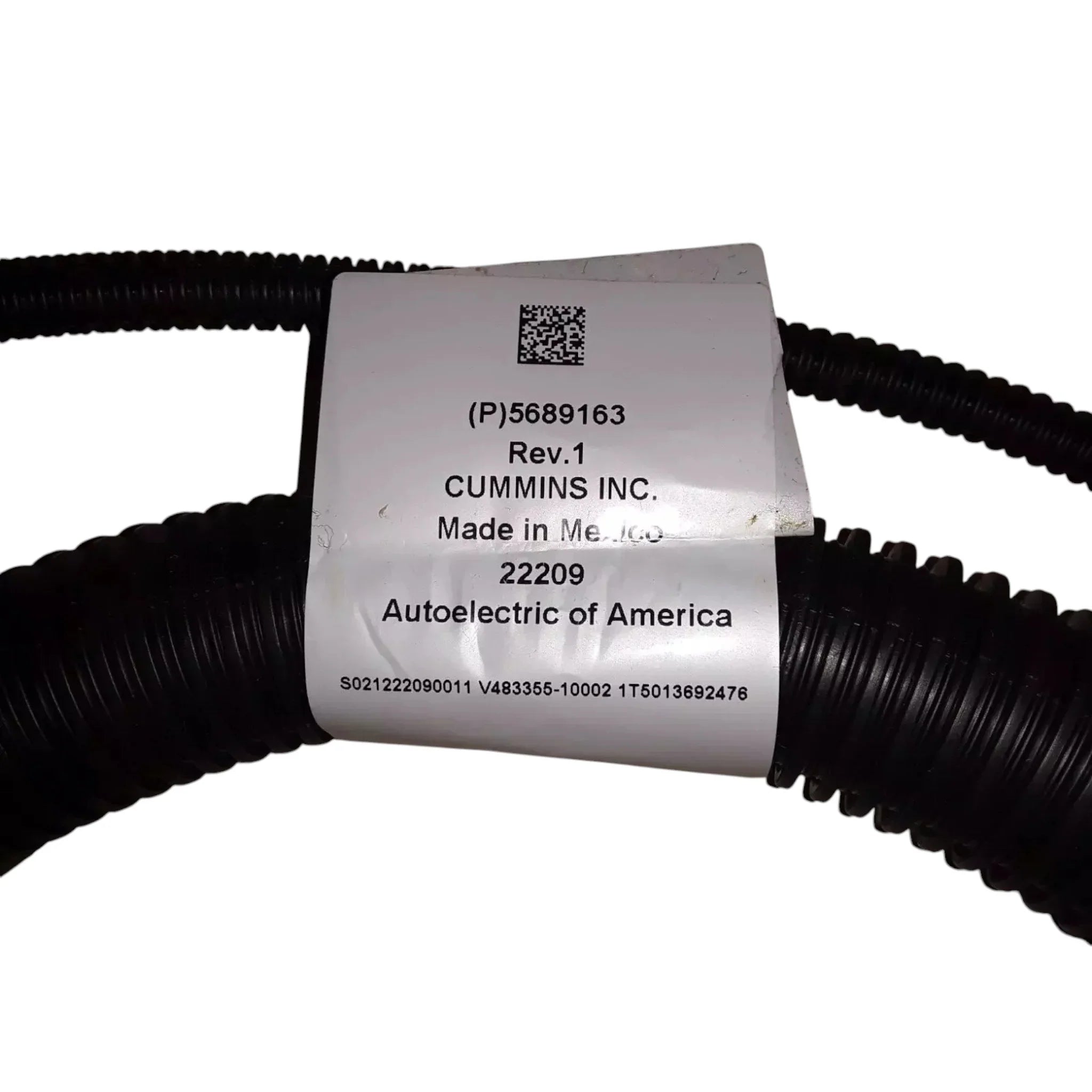 5689163 Genuine Cummins ETR Control Module Wiring Harness