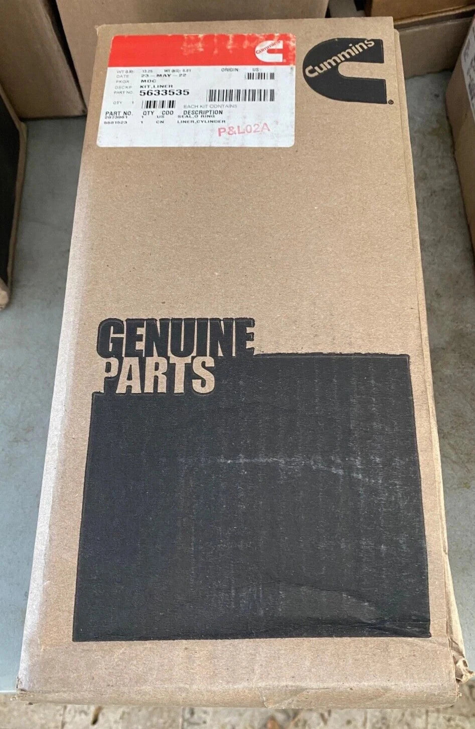 5633535 Genuine Cummins Liner Kit