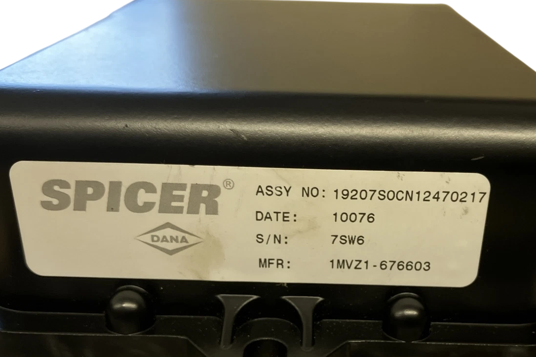 12378682-002 Genuine Spicer Pneumatic Tire Control Units For FMTV, LMTV