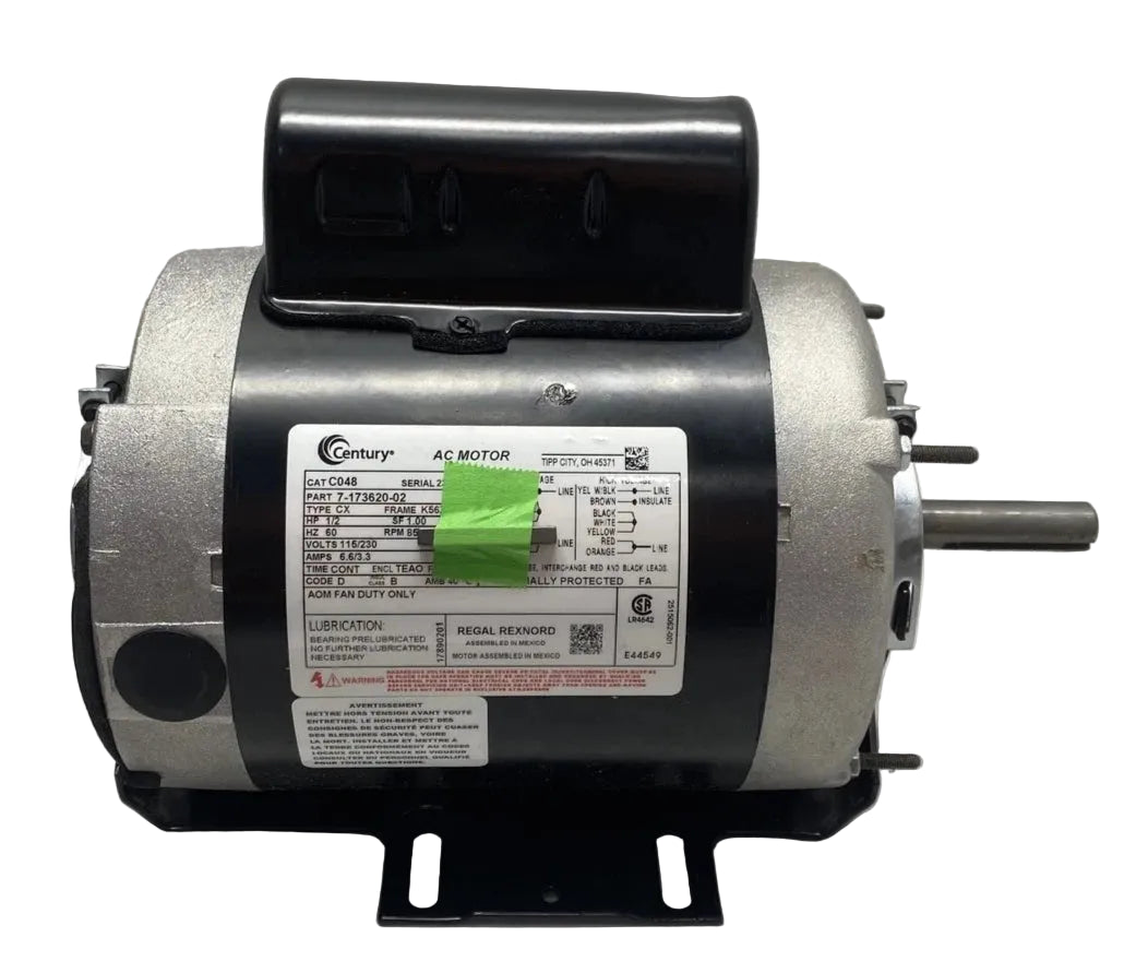 C048 Genuine Century Electric Motor 115-230V