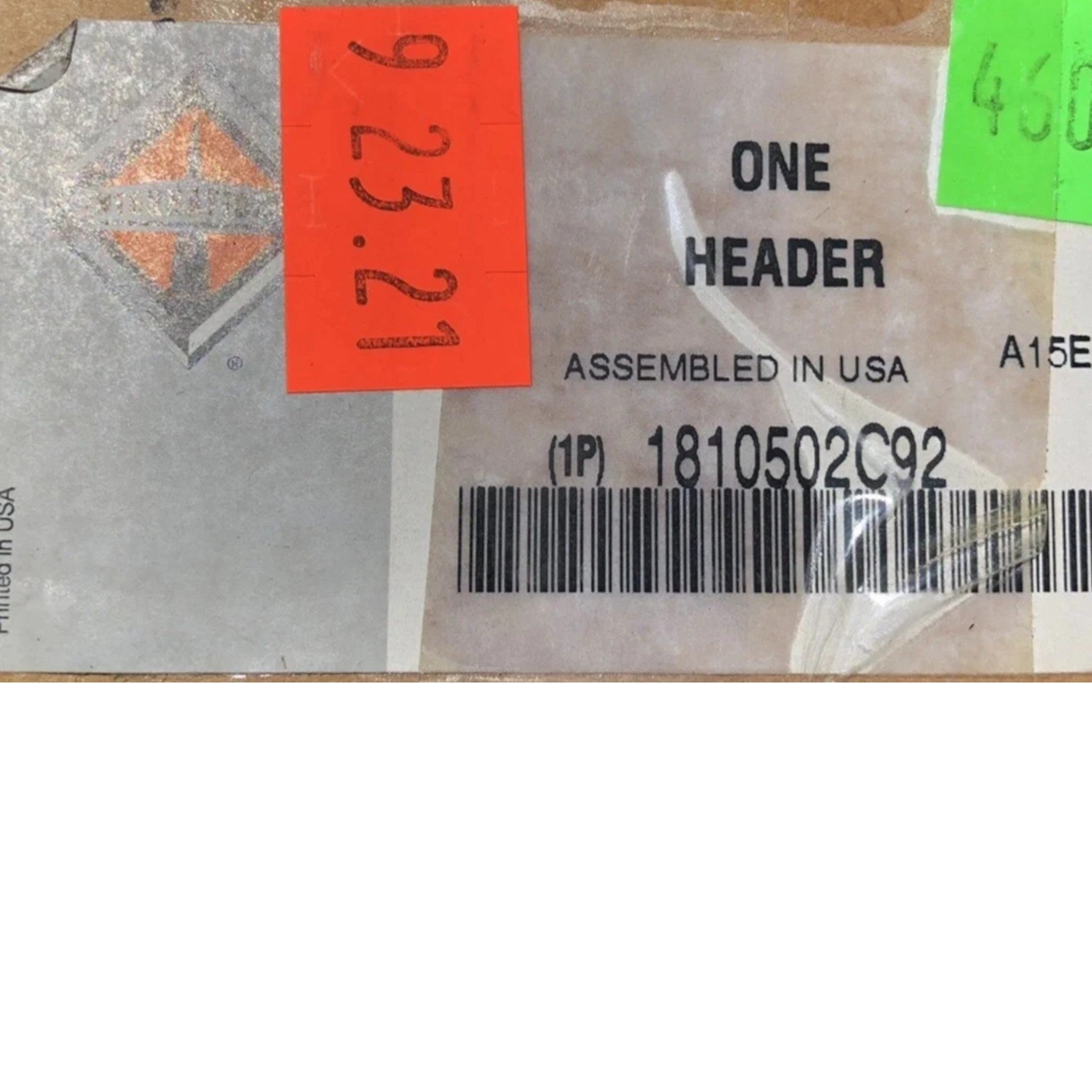 NAV1810502C92 Genuine International Oil Filter Header Assembly