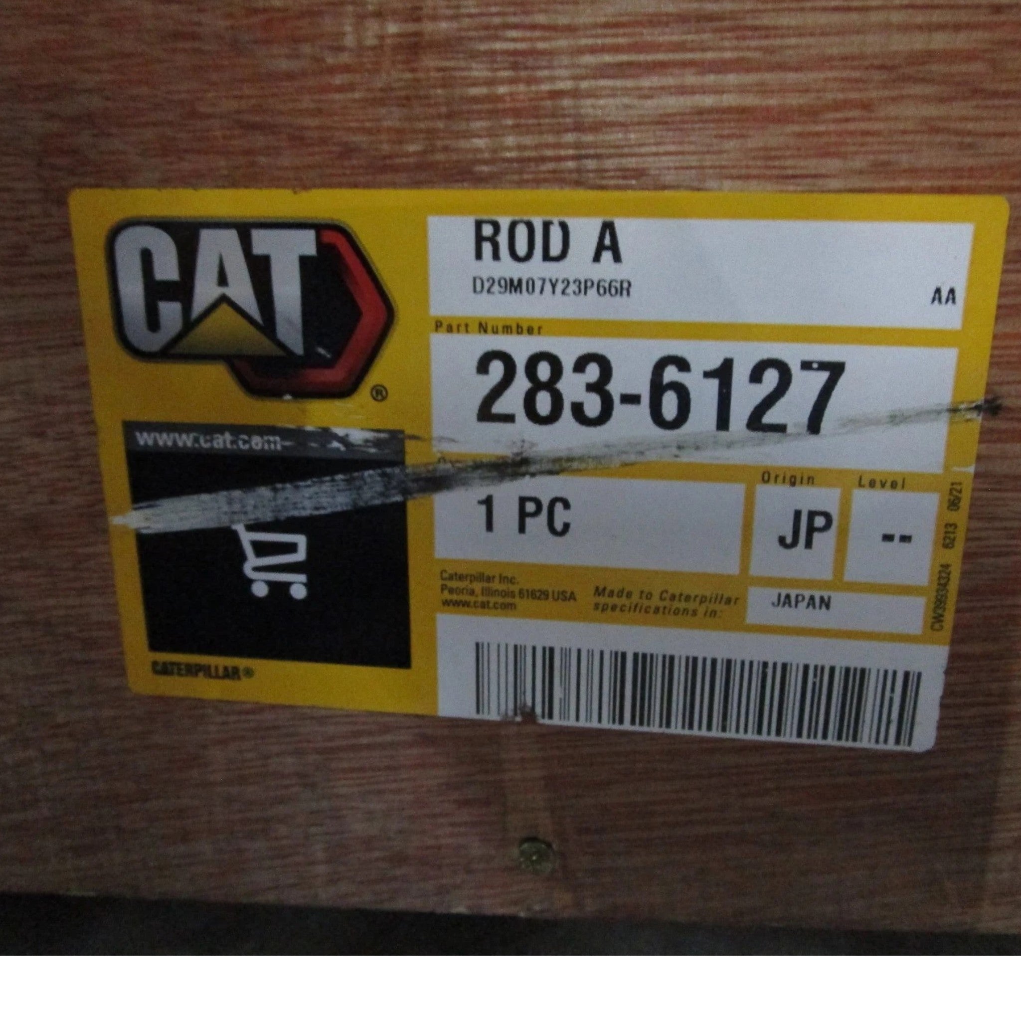 2836127 Genuine CAT Rod A Assembly