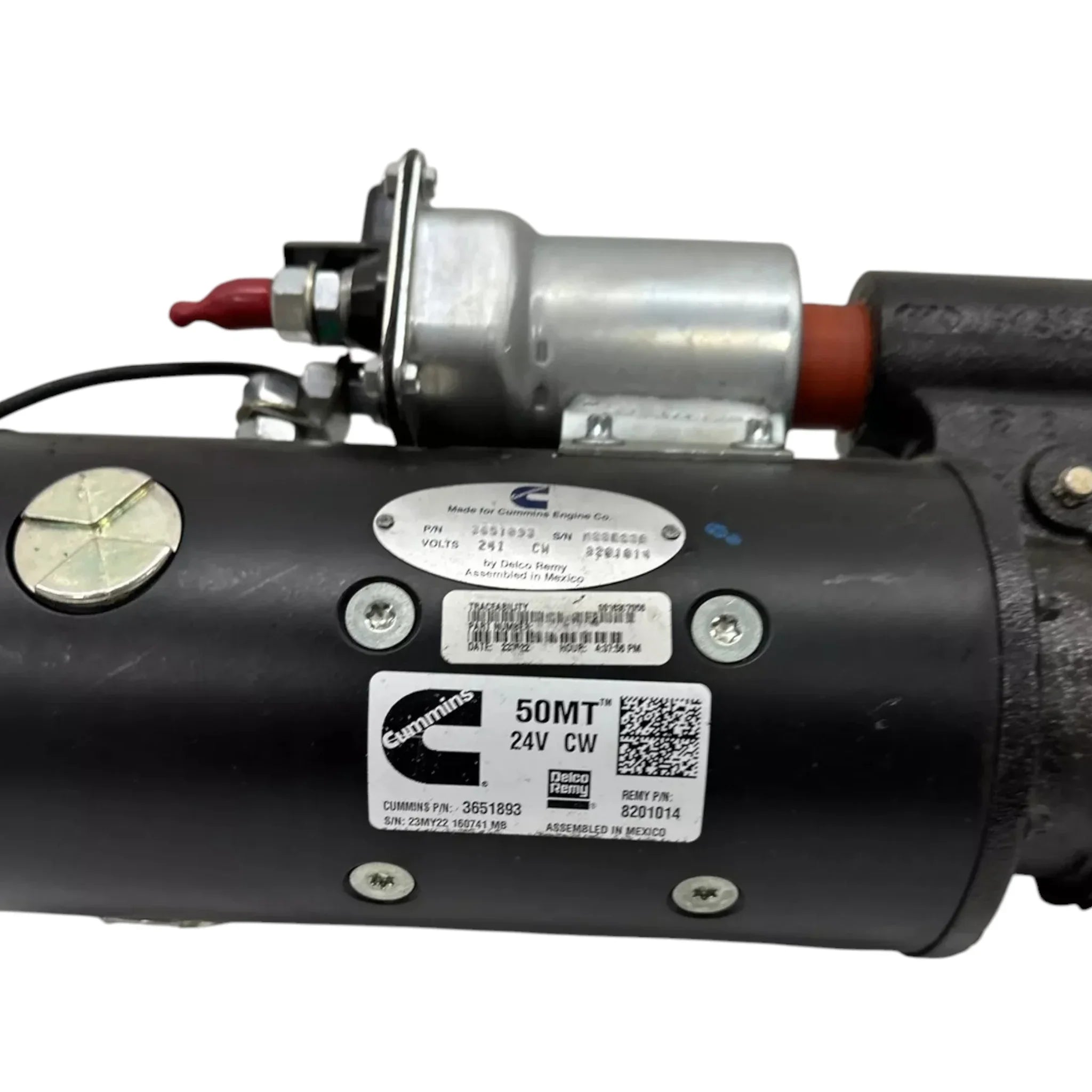3636820 Genuine Cummins Starting Motor 24V