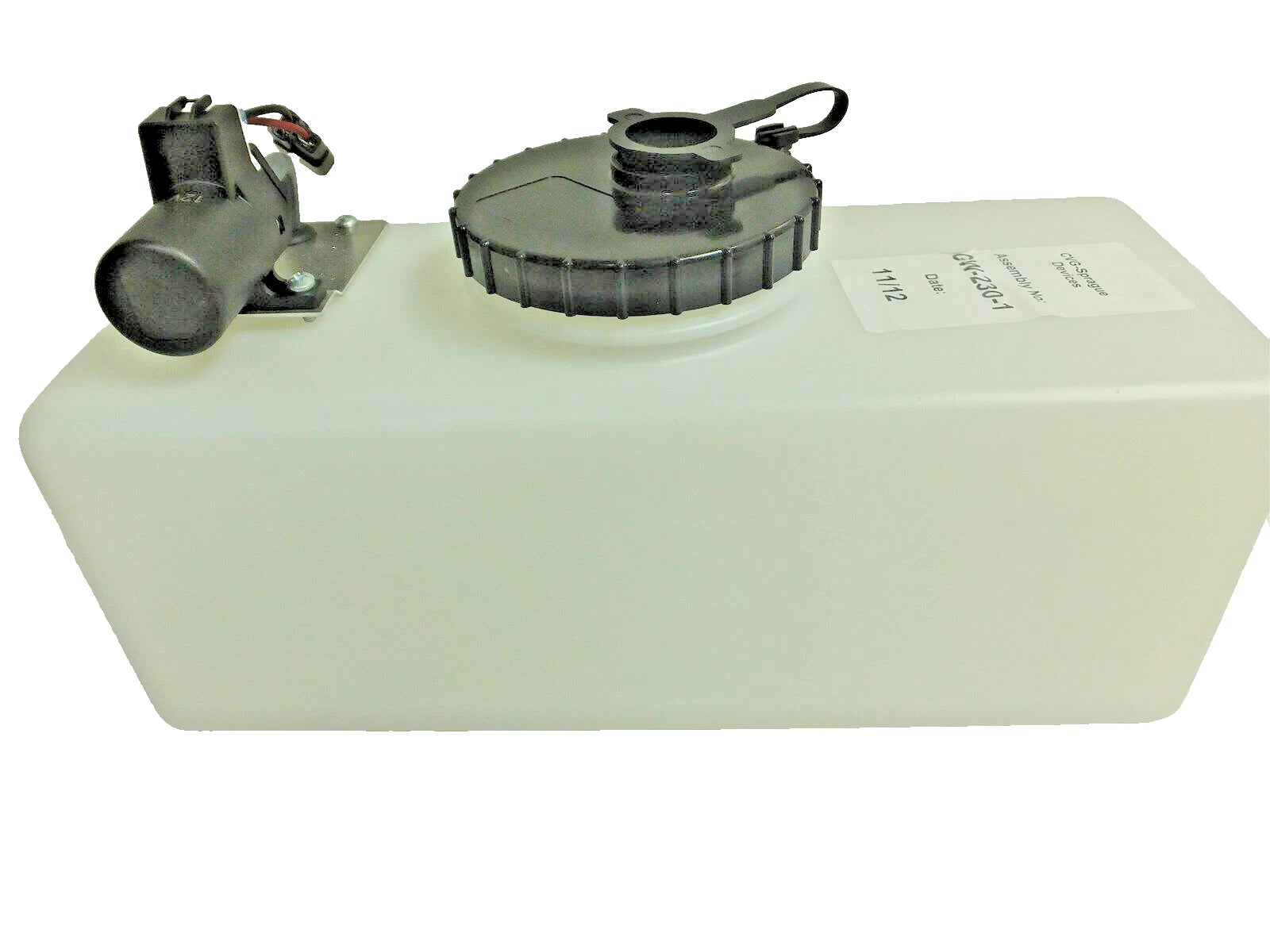 OEM International IC Bus Washer Fluid Bottle and Pump 8-QT