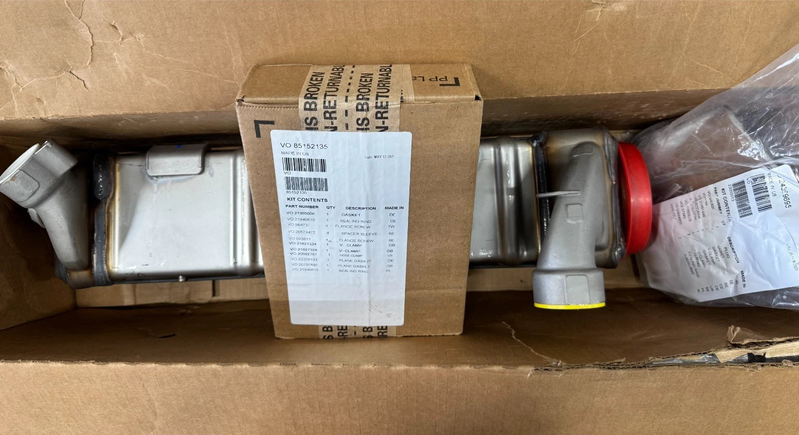 24369698 Genuine Cummins EGR Cooler Kit