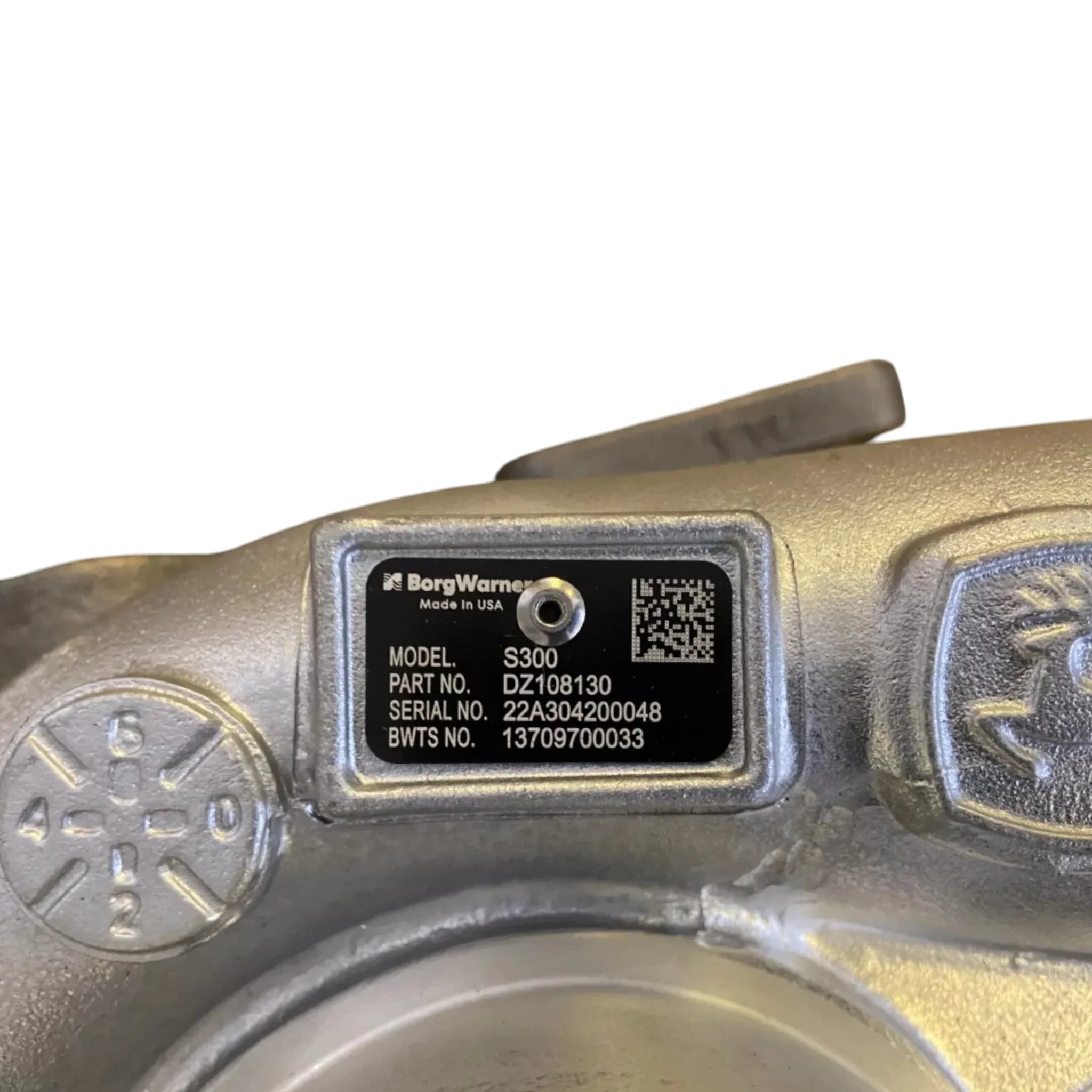 DZ108130 Genuine John Deere Turbocharger