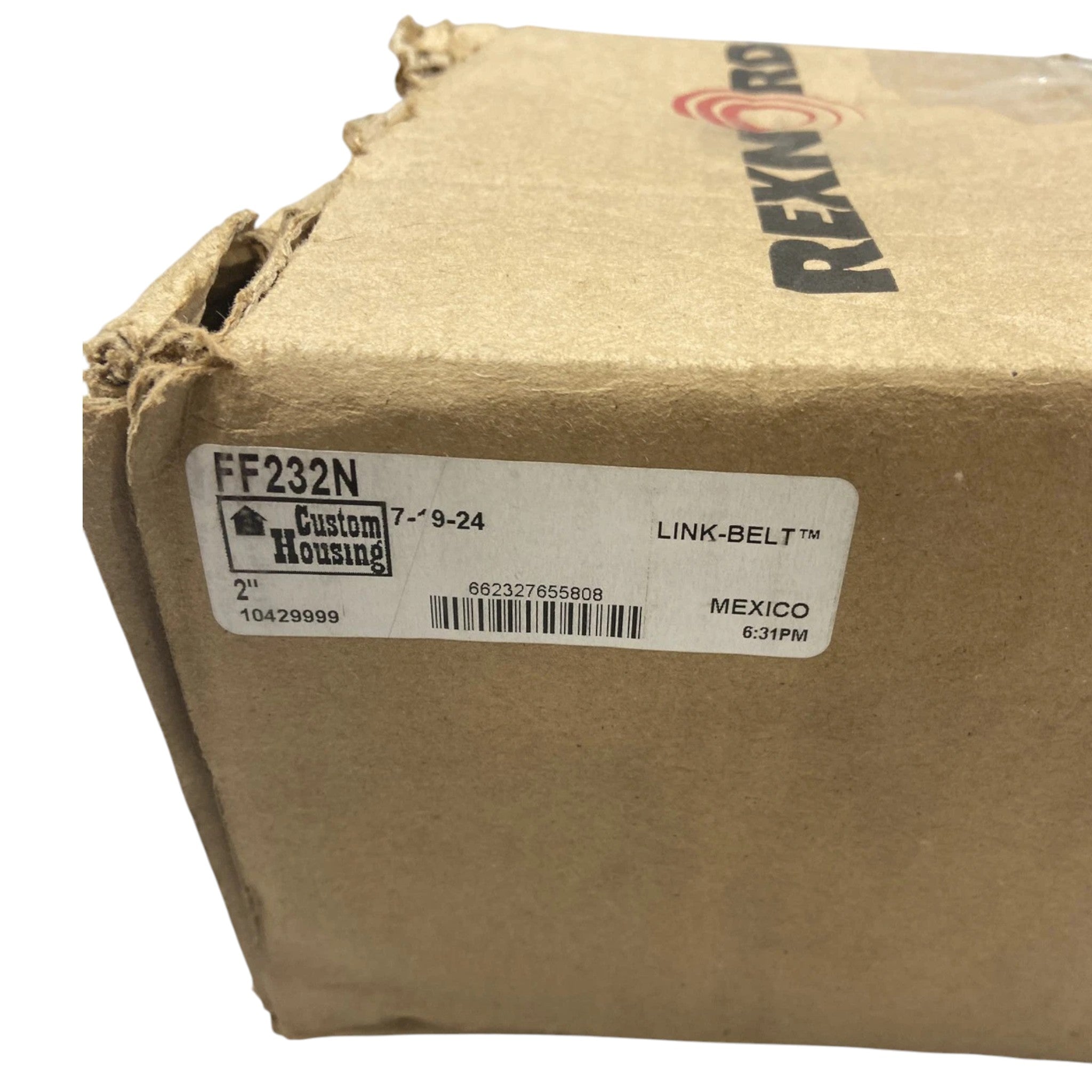 FF232N Genuine Link-Belt Flange-Mount Ball Bearing Unit