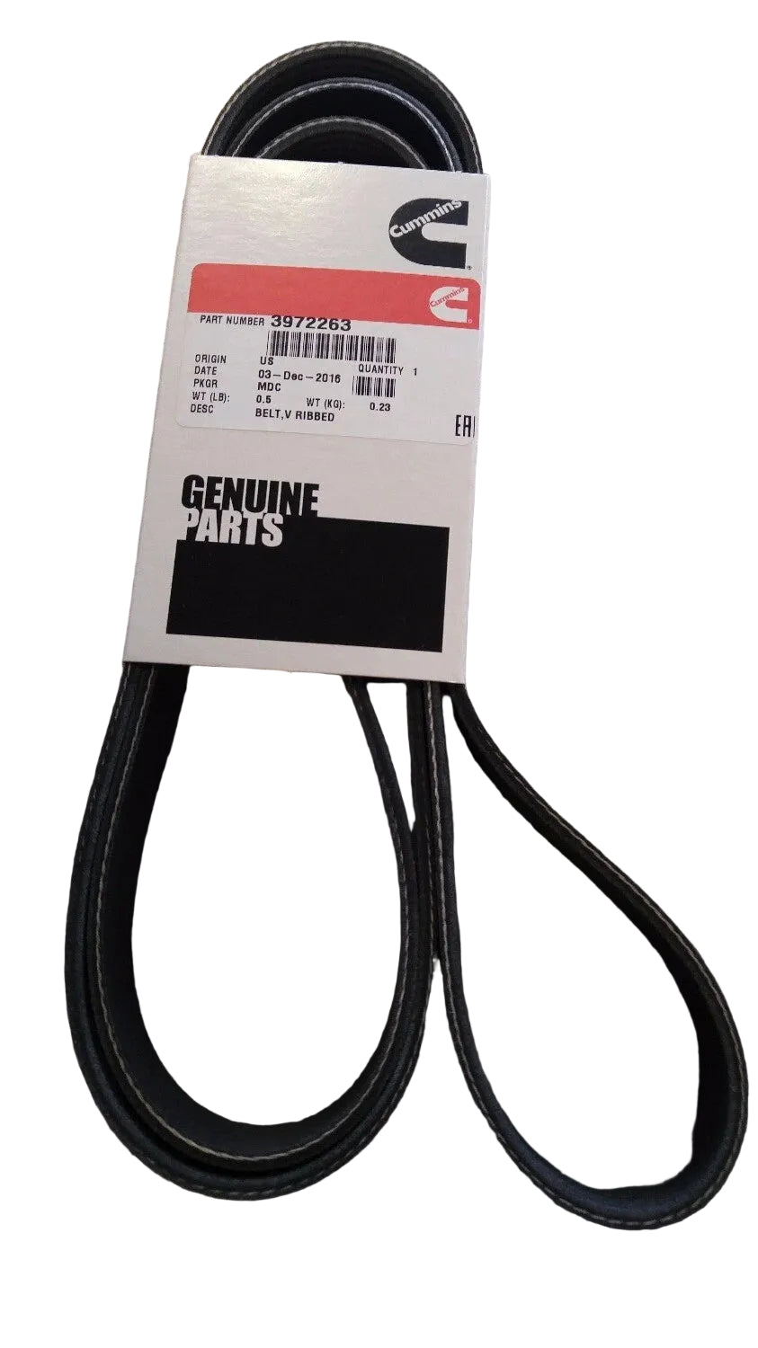 3972263 Genuine Cummins Belt