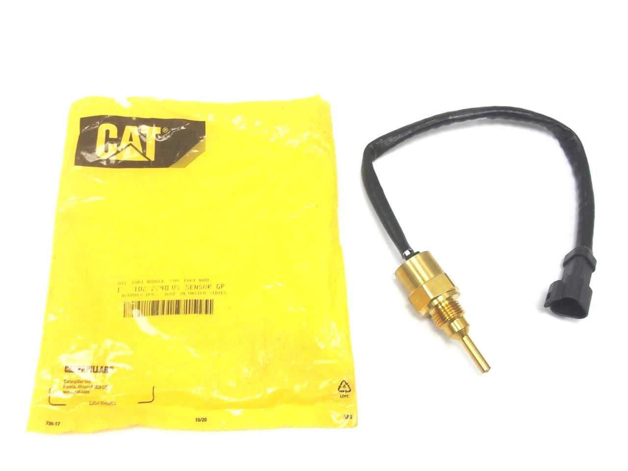 New Genuine for Caterpillar Engine Fuel Coolant Temperature Sensor