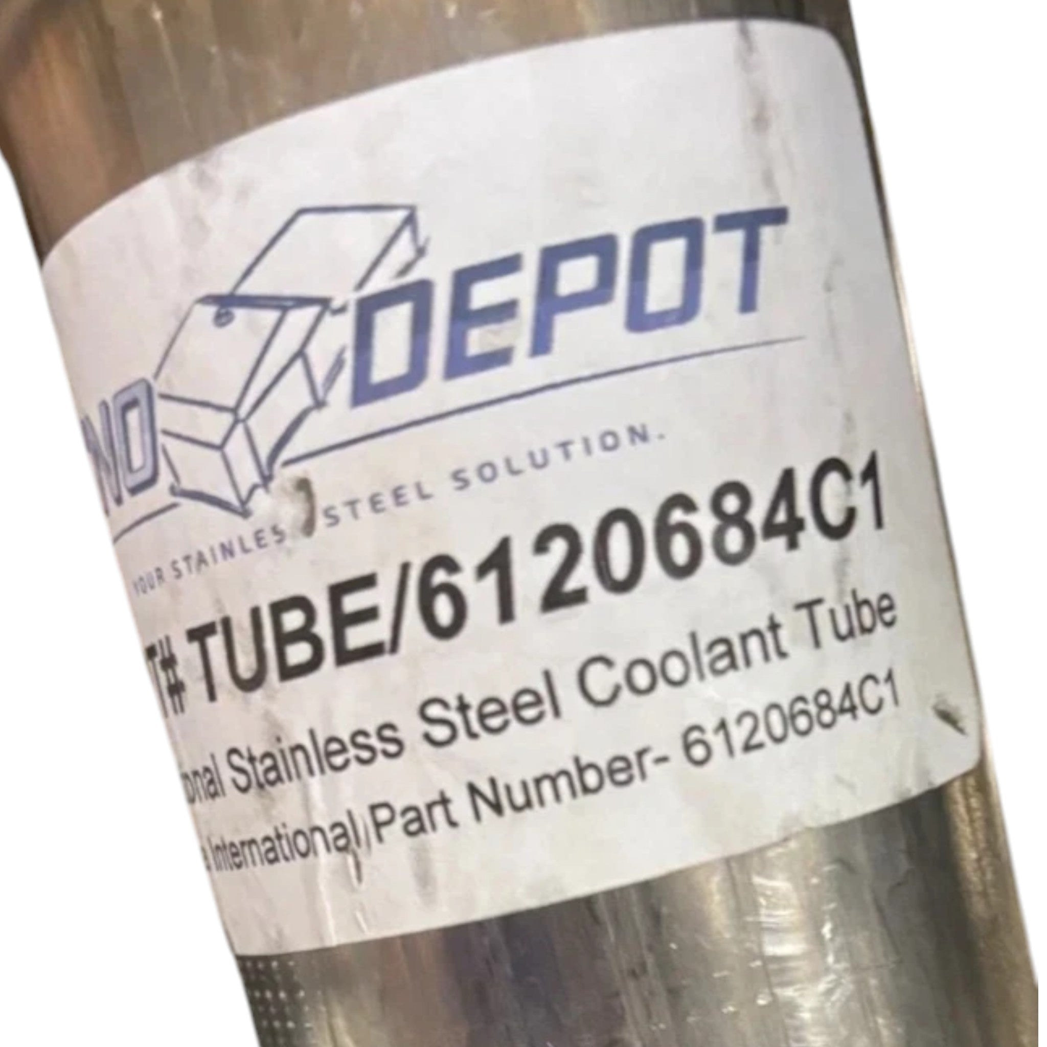 6120684C1 Genuine International Radiator Pipe Stainless Steel