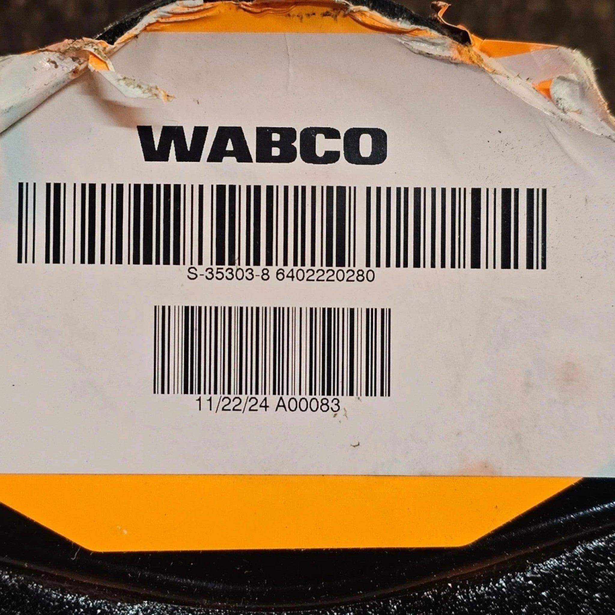 6402220080 Genuine Wabco Right Side Disc Brake Caliper