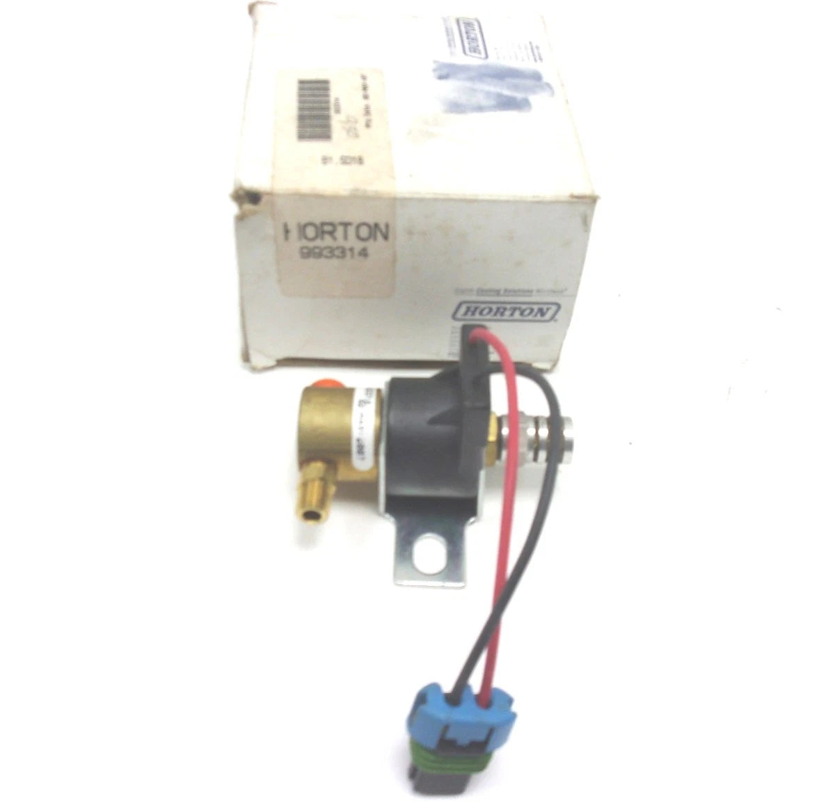 New Genuine Horton Fan Clutch Solenoid Valve 6" 3 Way N.c. 125 NPT 12VDC