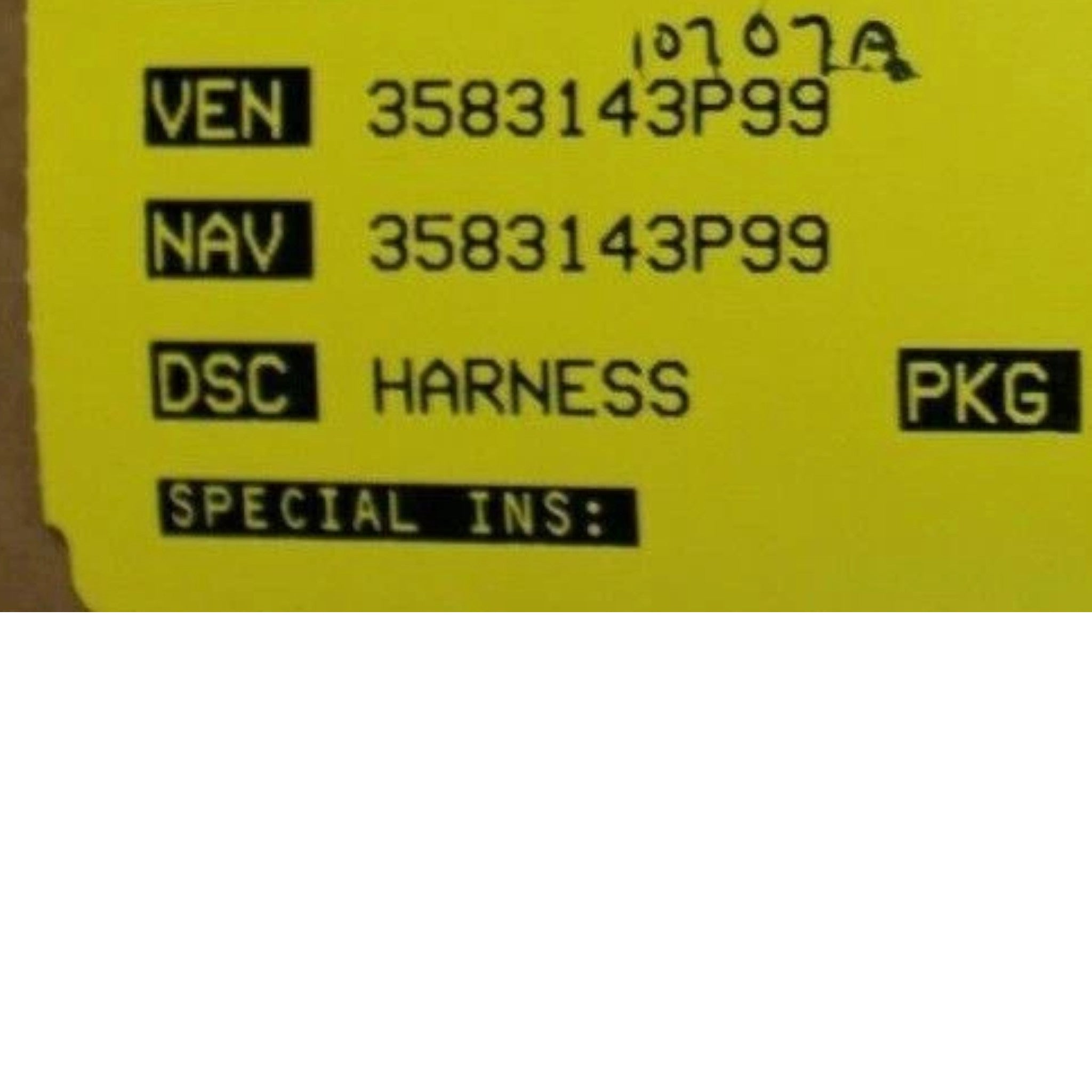 3583143P91 International Wiring Harness
