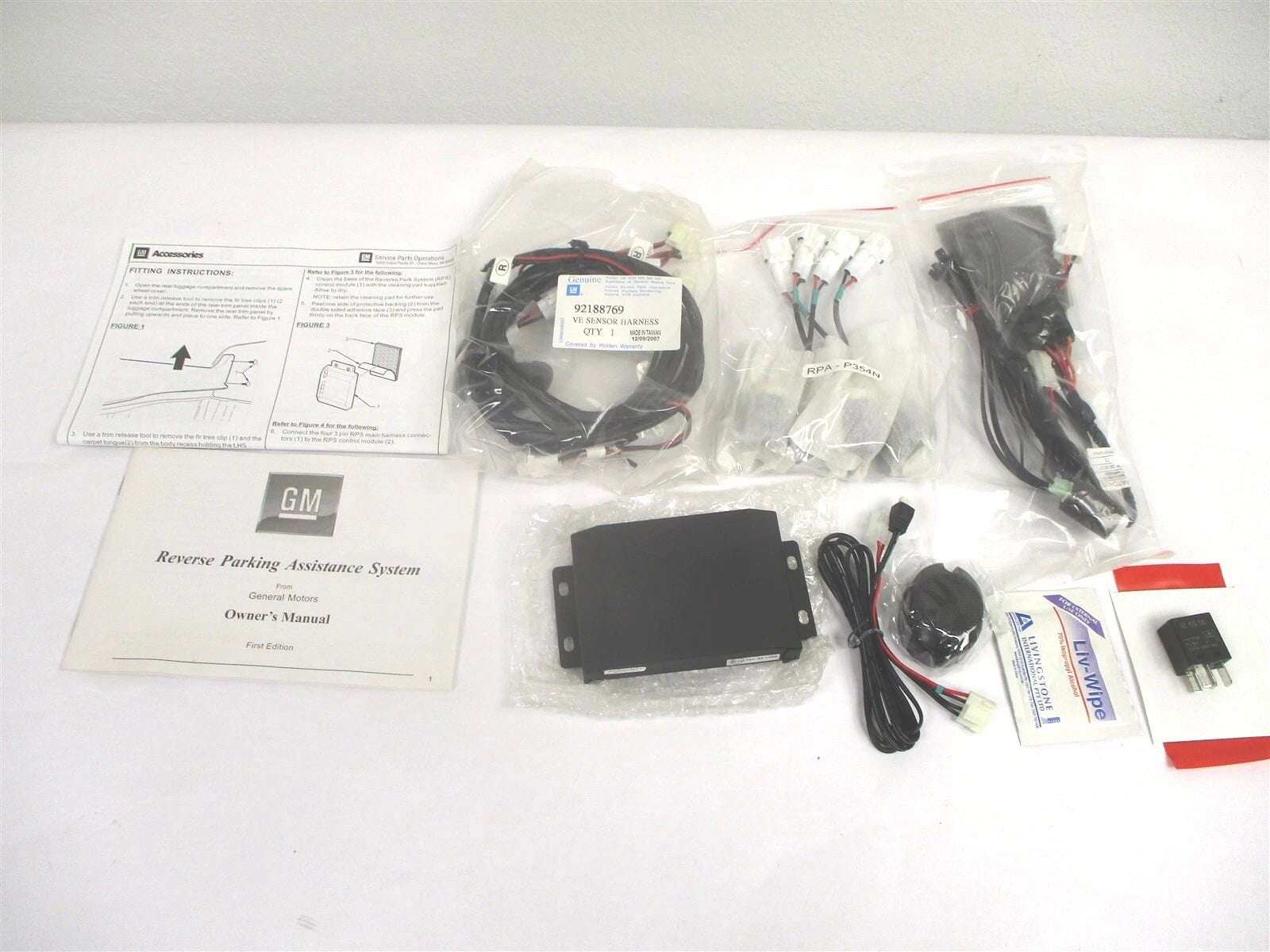 OEM GM Rear Object Backup Sensor Park Assist Kit for Pontiac G8 2008-09
