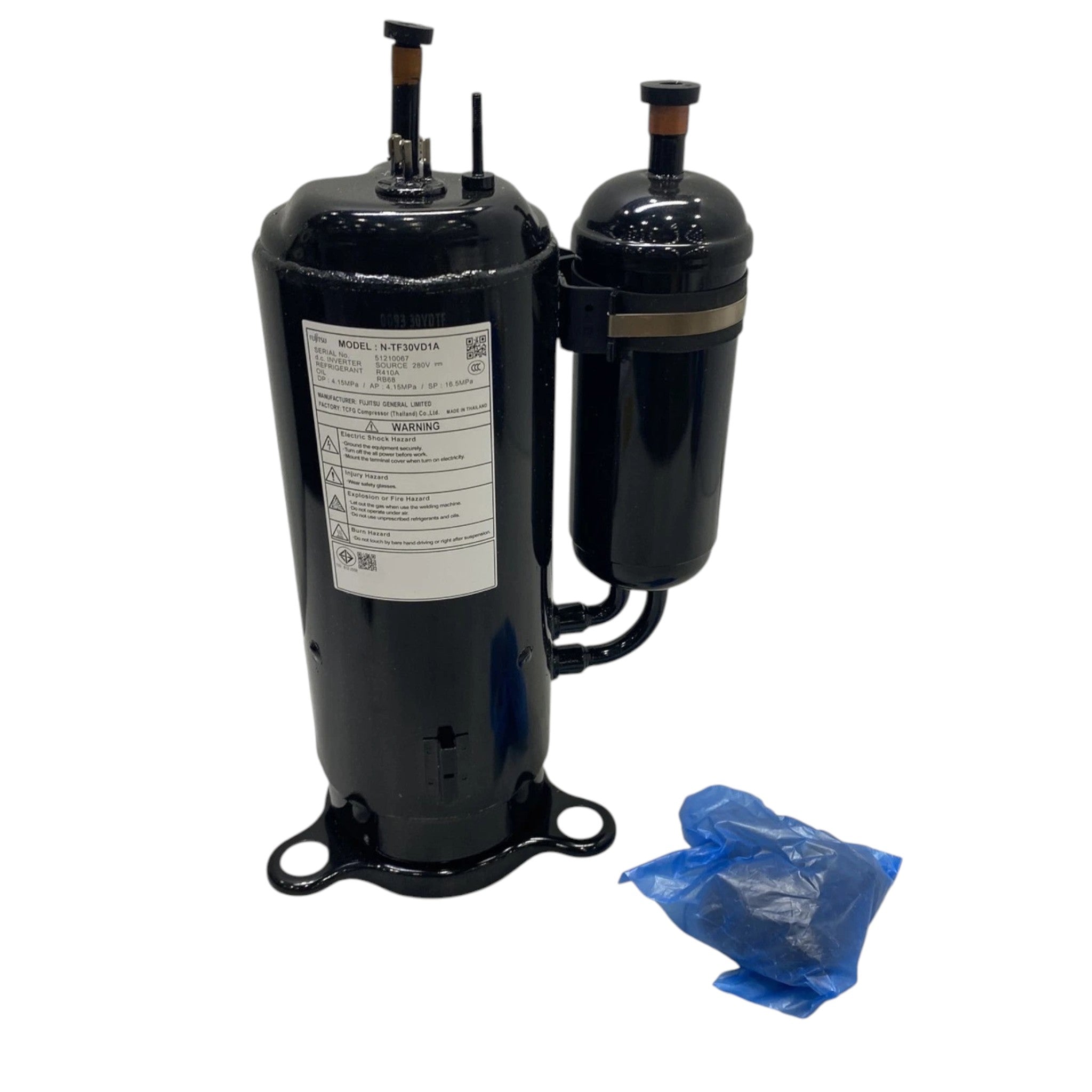 N-TF30VD1A Fujitsu Compressor Assembly 280V