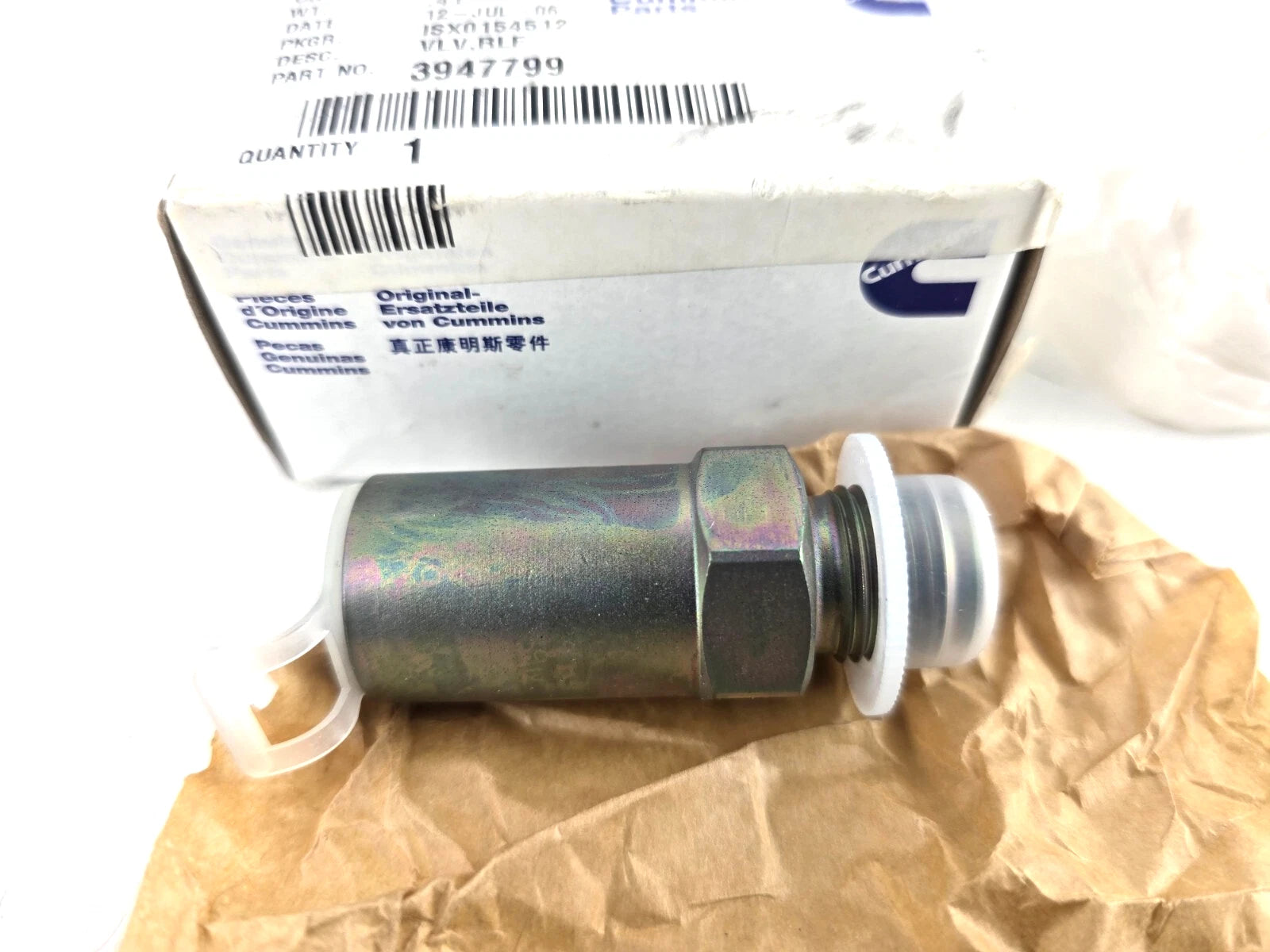 3947799 Genuine Cummins Pressure Relief Valve