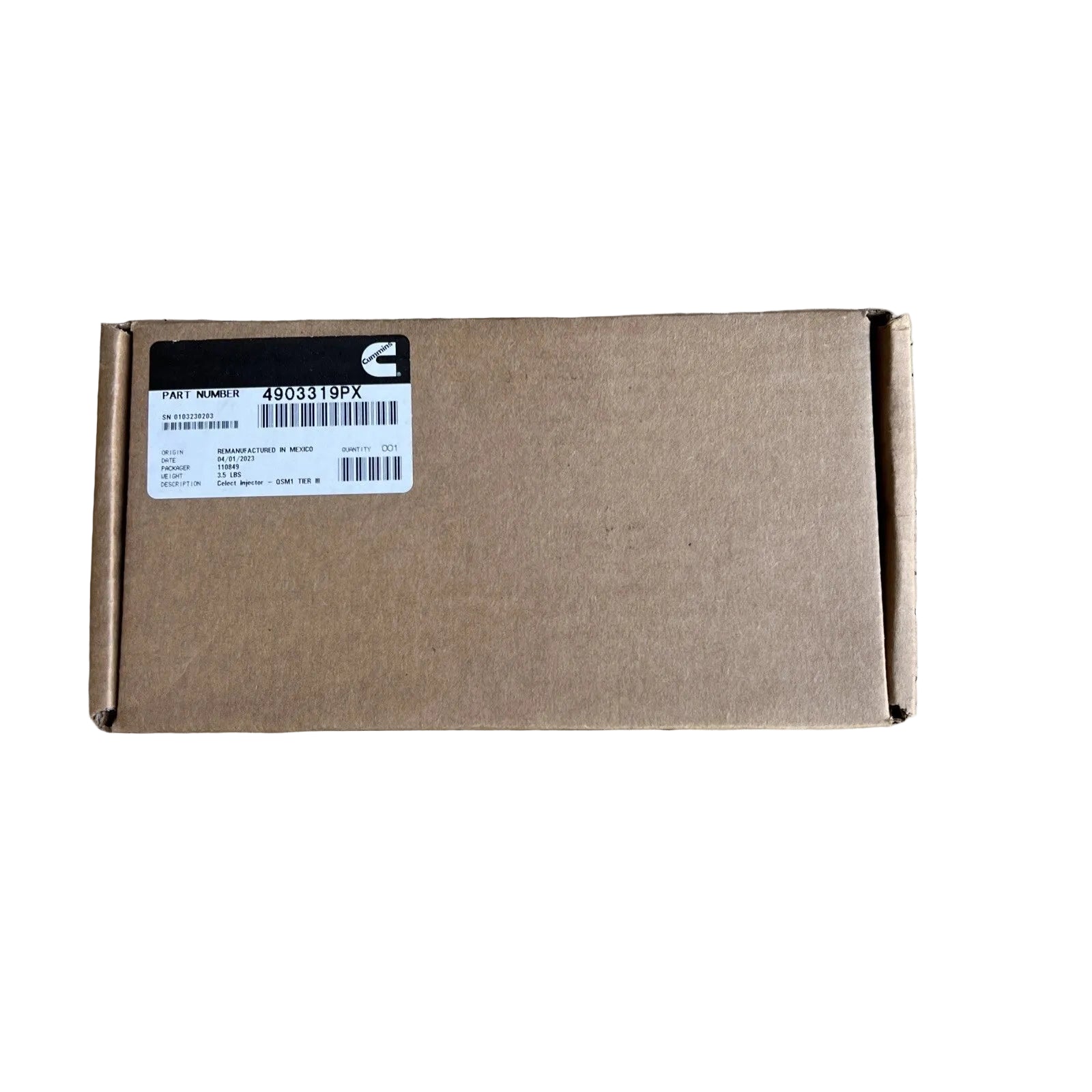4903319PX Genuine Cummins Injector Select