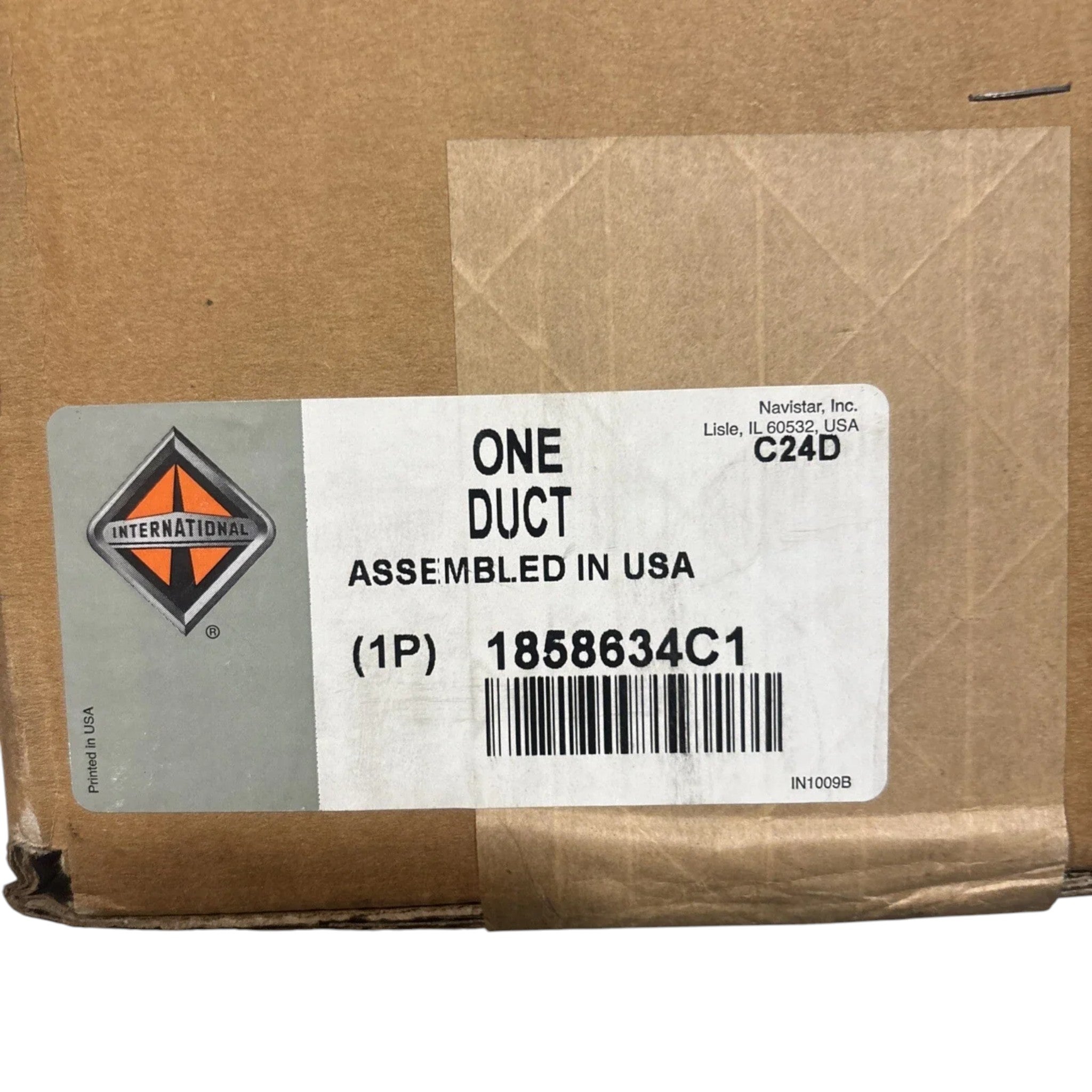 1858634C1 Genuine International Duct Assembly