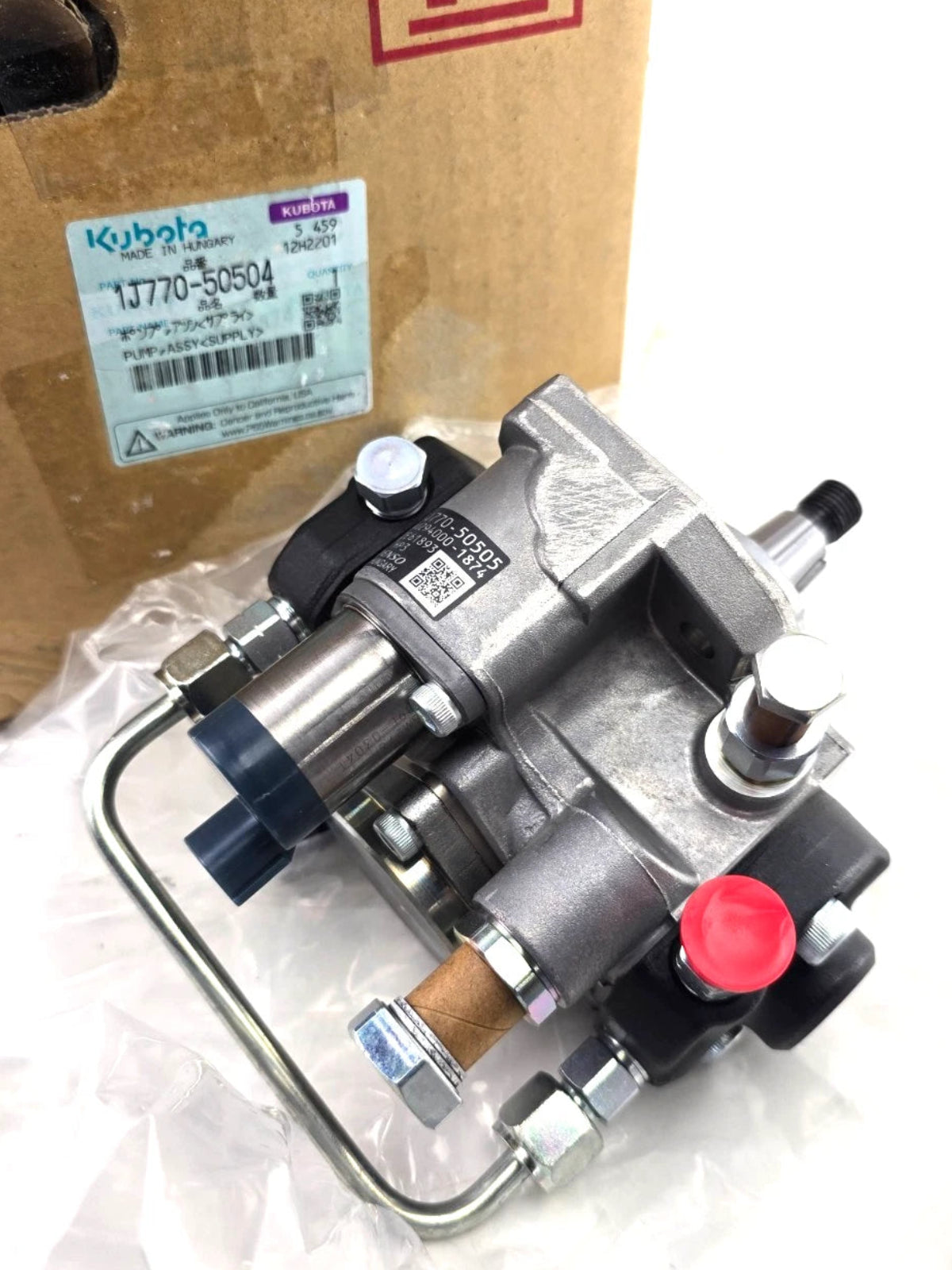 1J770-50503 Genuine Kubota Fuel Injection Supply