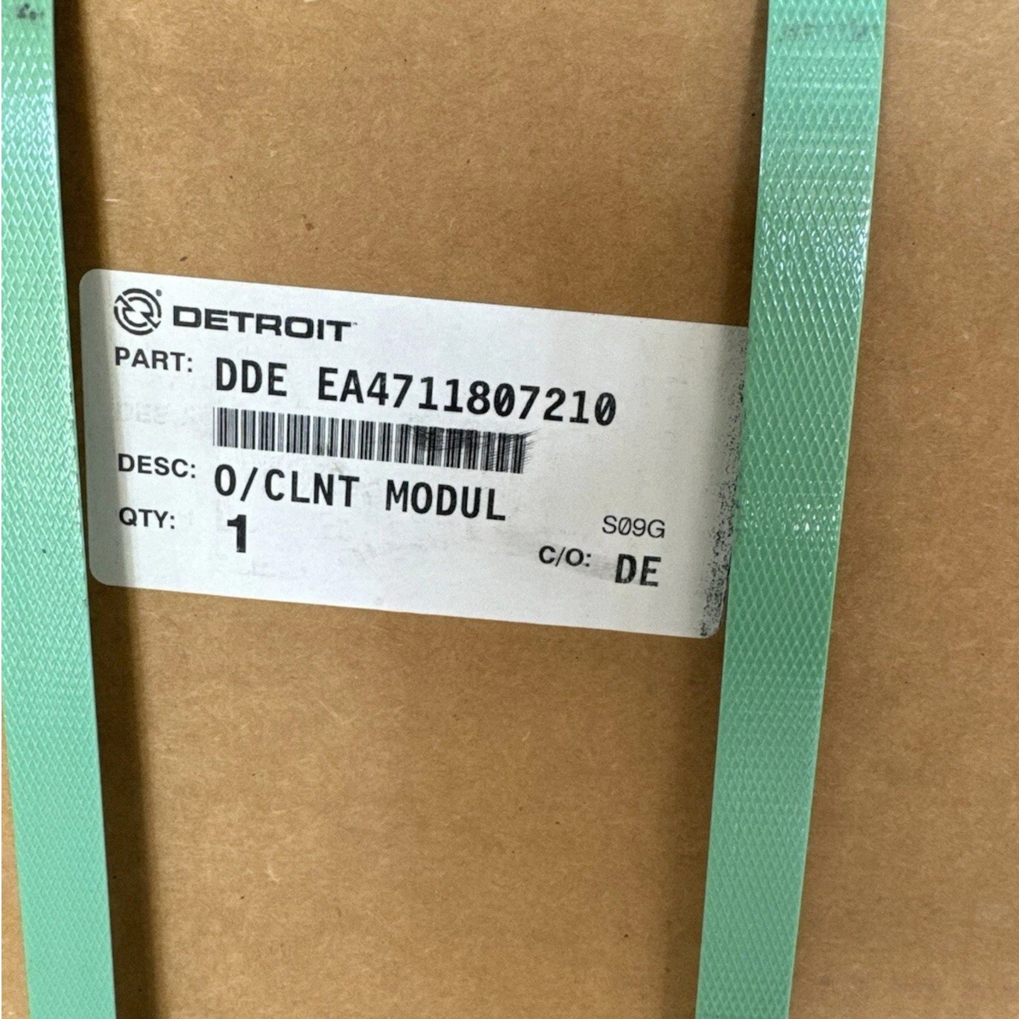DDE EA4711807010 Genuine Detroit Diesel Oil Coolant Module