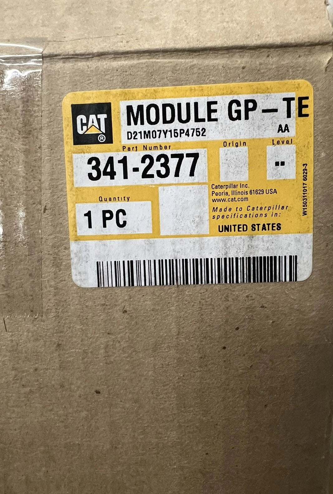 341-2377 Genuine CAT Module Temperature Assembly
