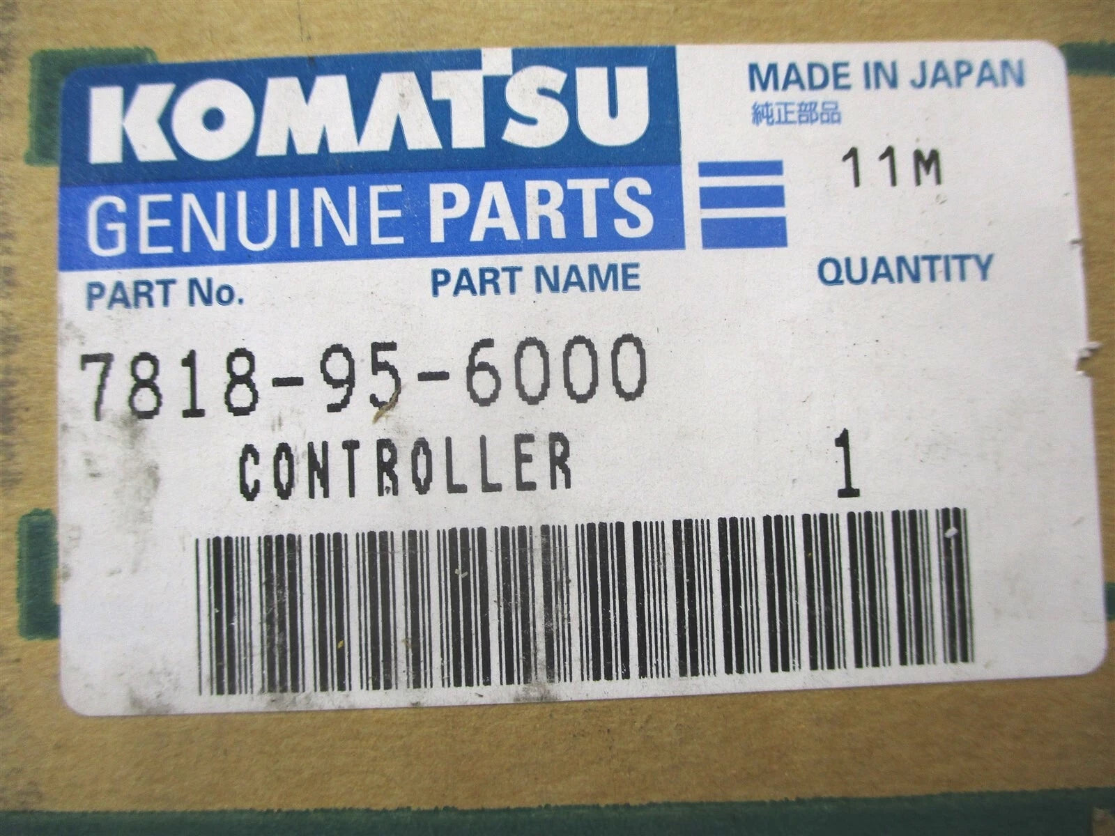 7818-95-6000 Genuine Komatsu Controller ATC