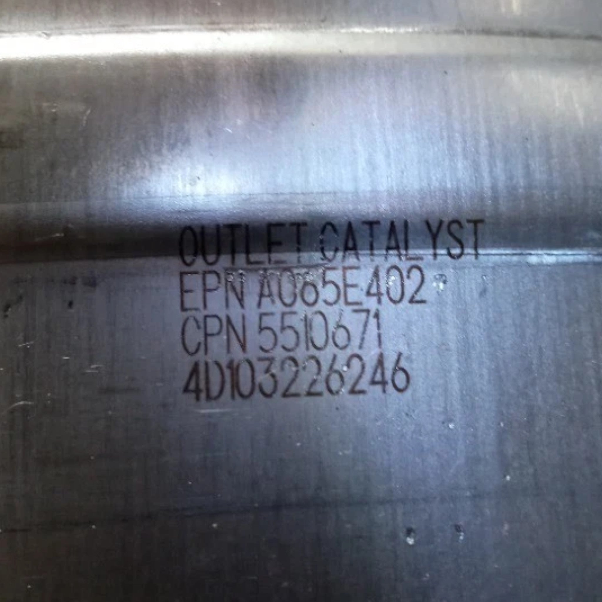 5510671 Cummins Outlet Catalyst Module
