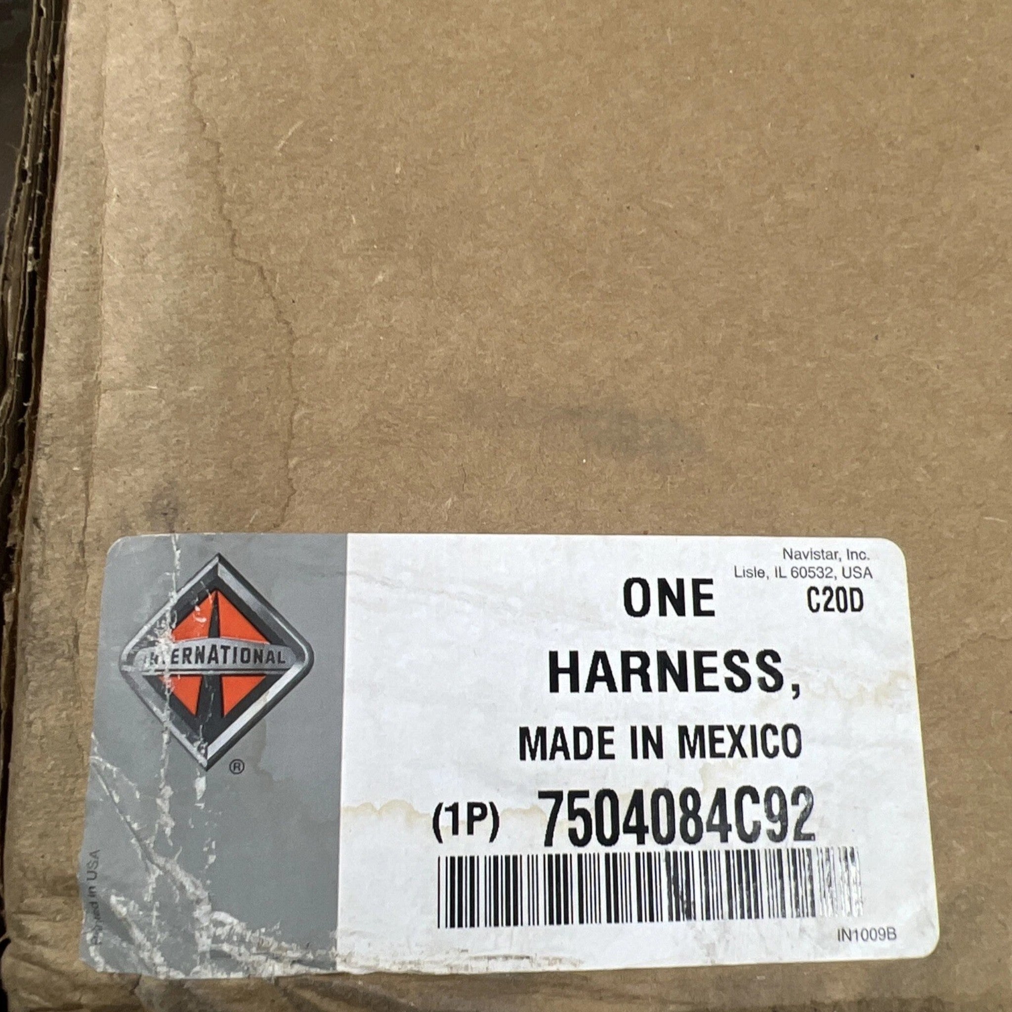 7504084C91 Genuine International Electrical Body Wiring Harness