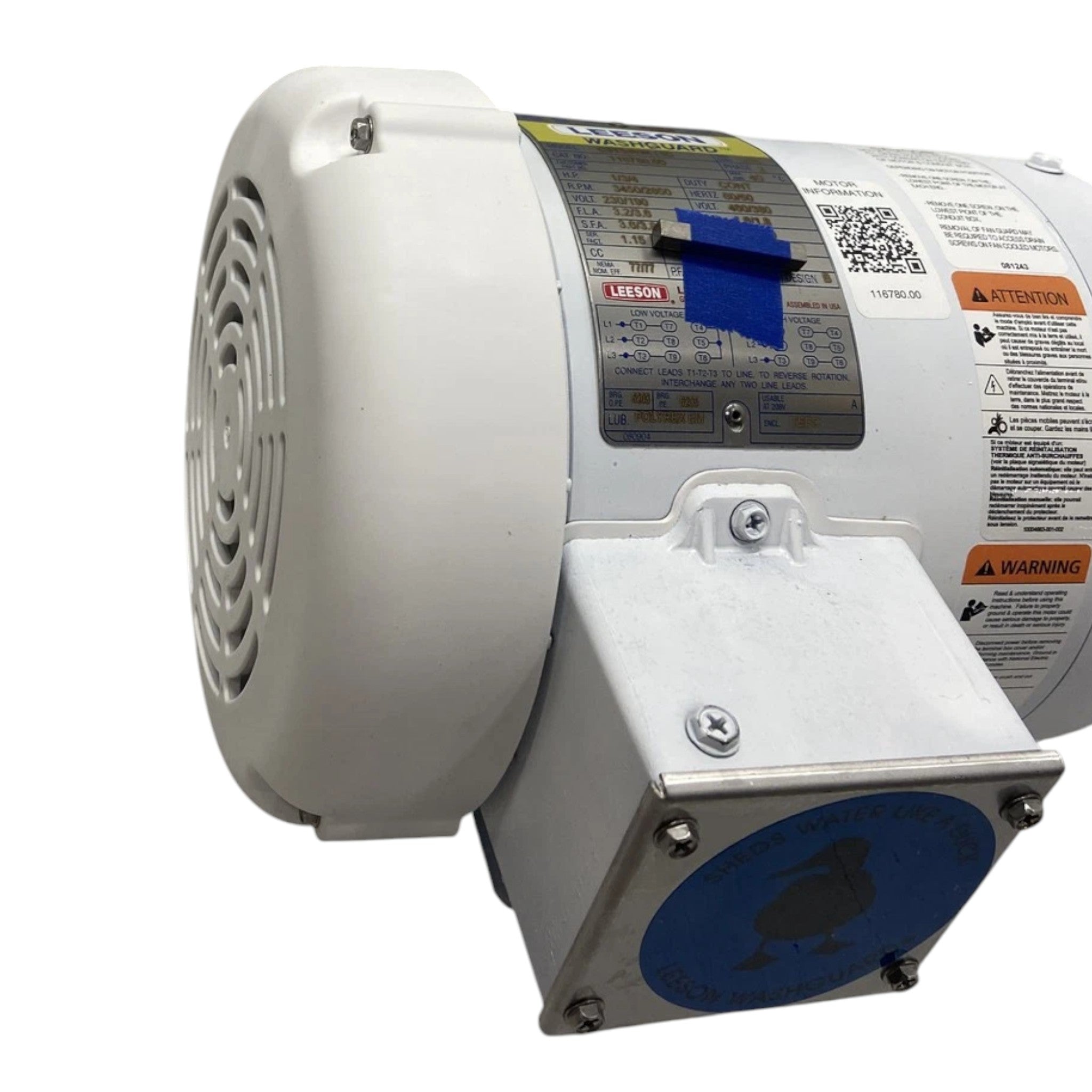 116780.00 Leeson 1HP Jet Pump Motor