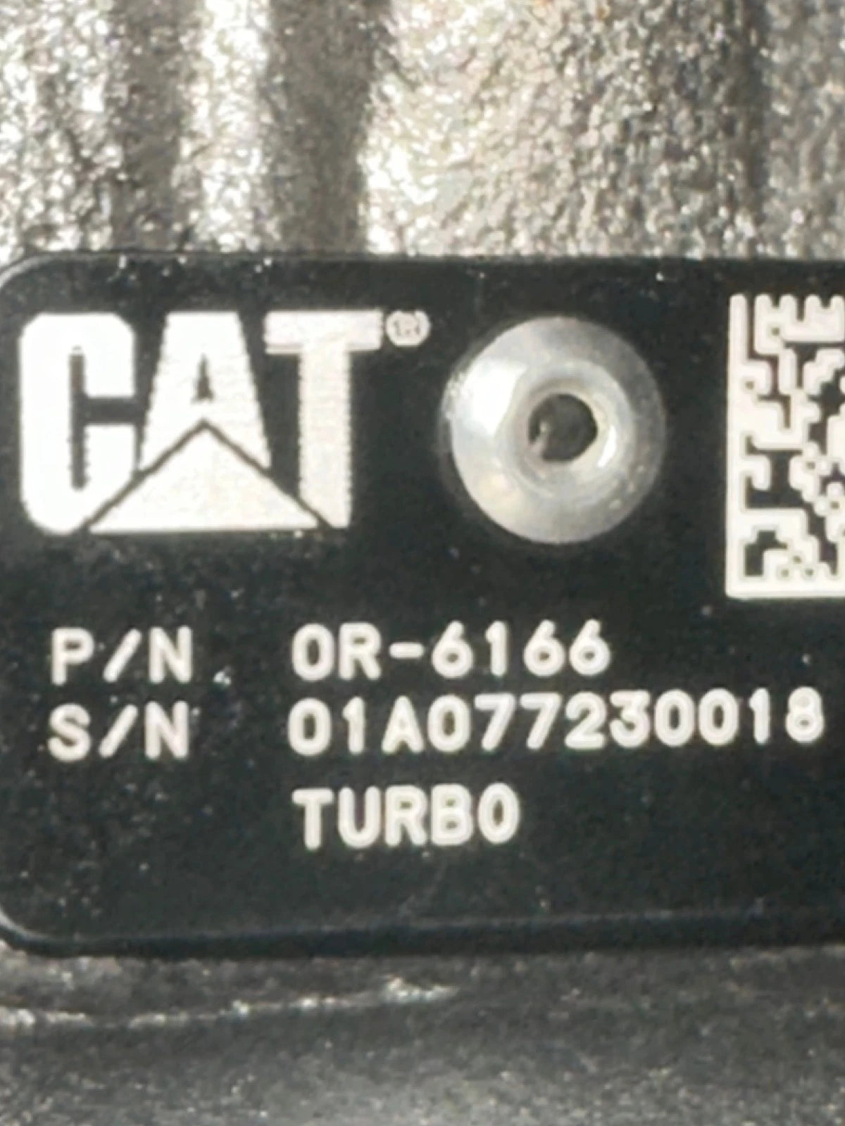0R-6166 Genuine Caterpillar Factory Reman Turbo