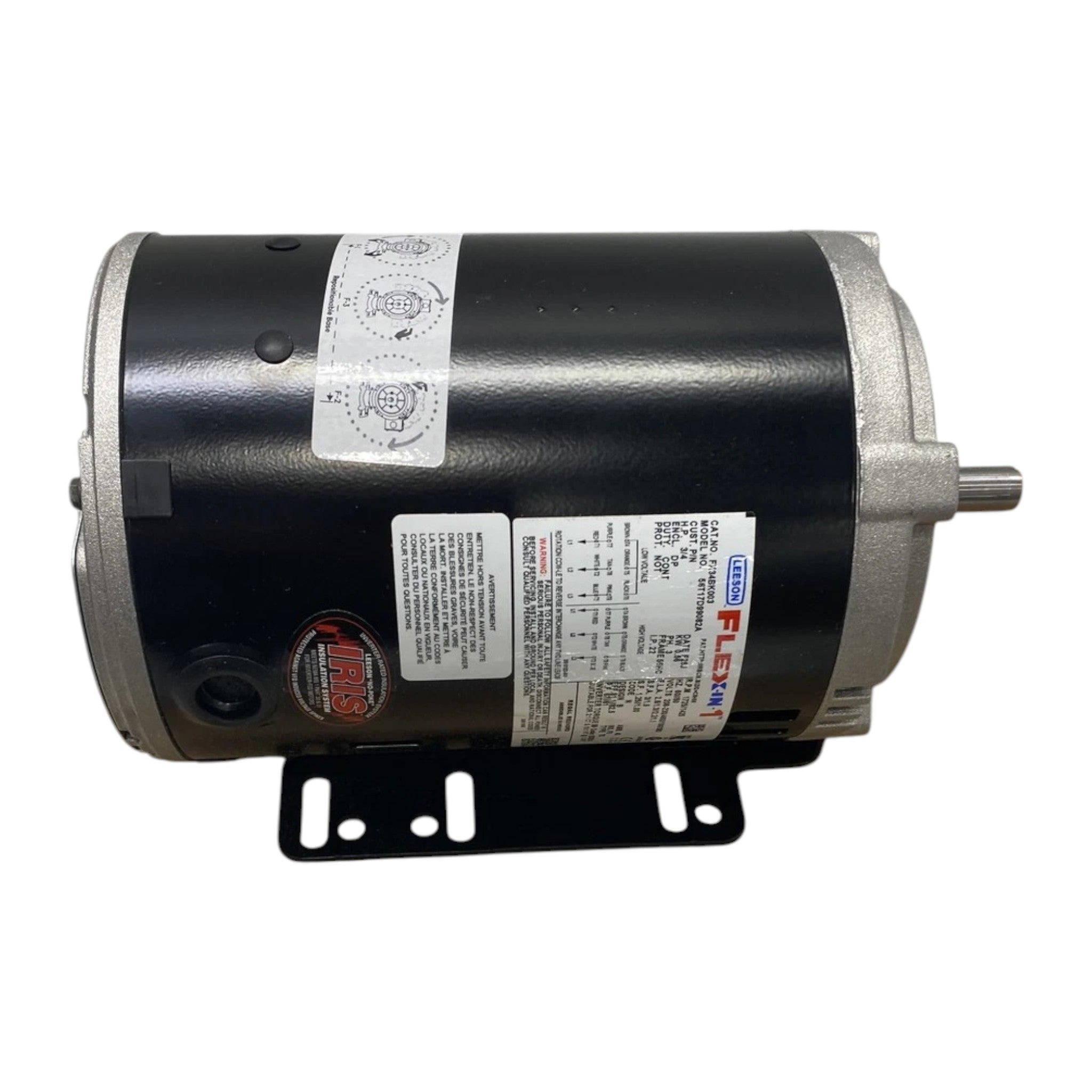FX34BK003 Genuine Leeson Electric Motor 208-230/460V
