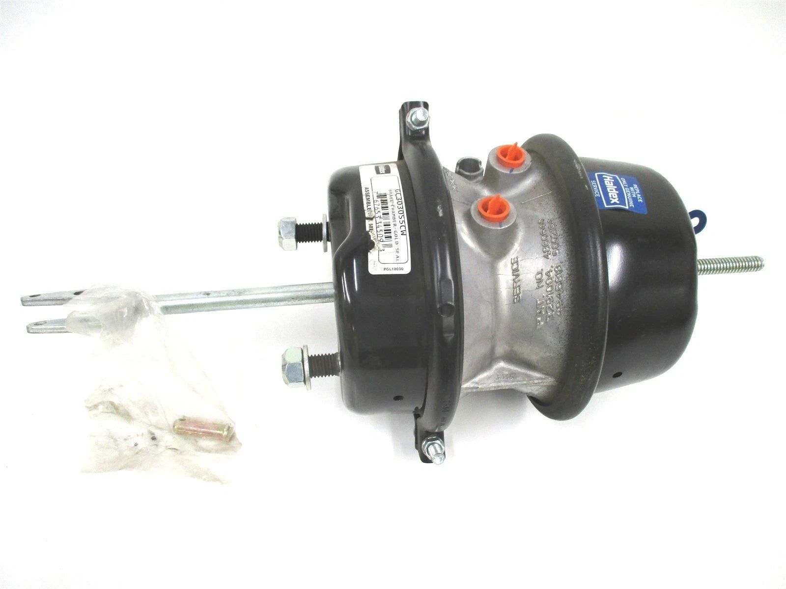 Haldex Gold Seal 30/30 Combination Spring Brake Chamber Long Stroke - Configuration 1