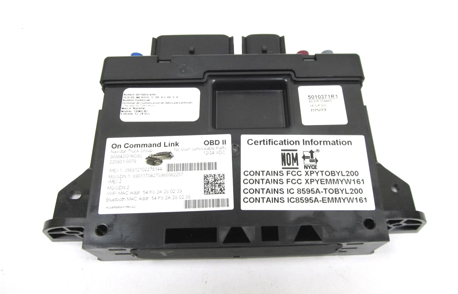 Reman International N2 Module Telematics on Command Link Obd II